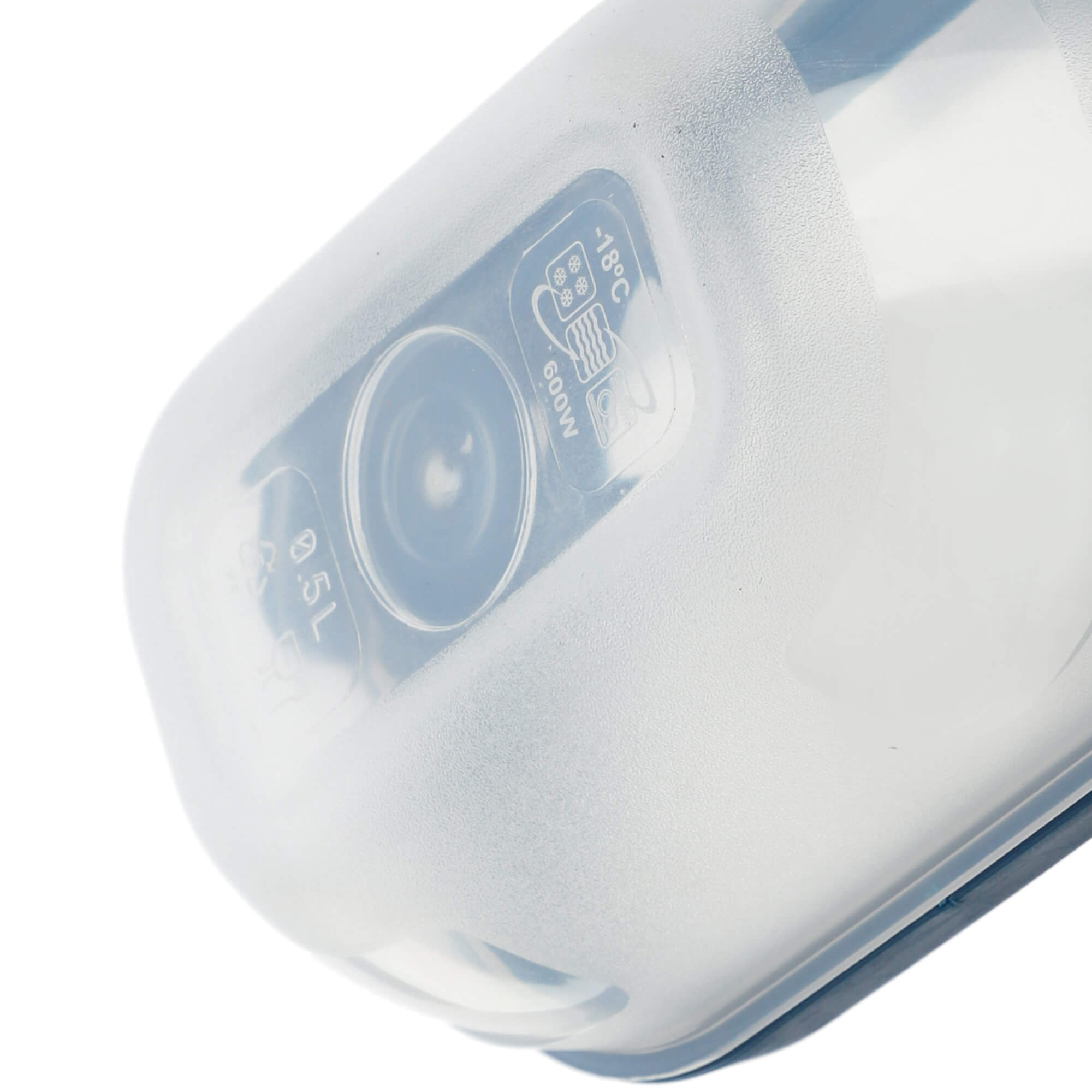 Pojemnik prostokątny 0.5L Curver Grand Chef Eco Line, niebieski