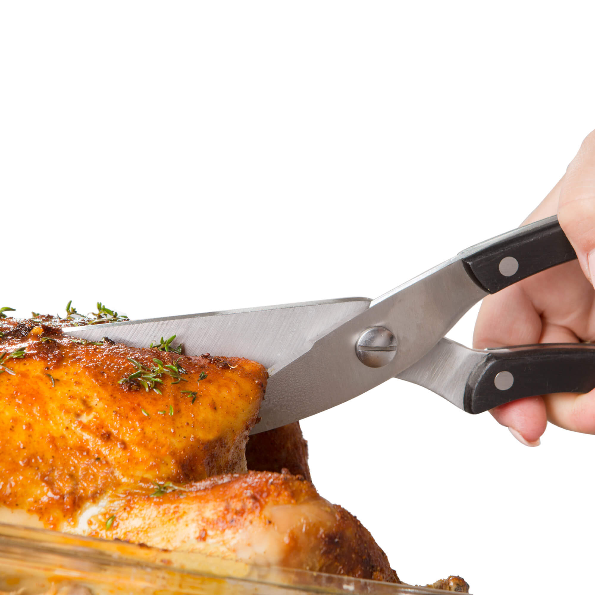 Stalowe nożyczki kuchenne do drobiu 25 cm