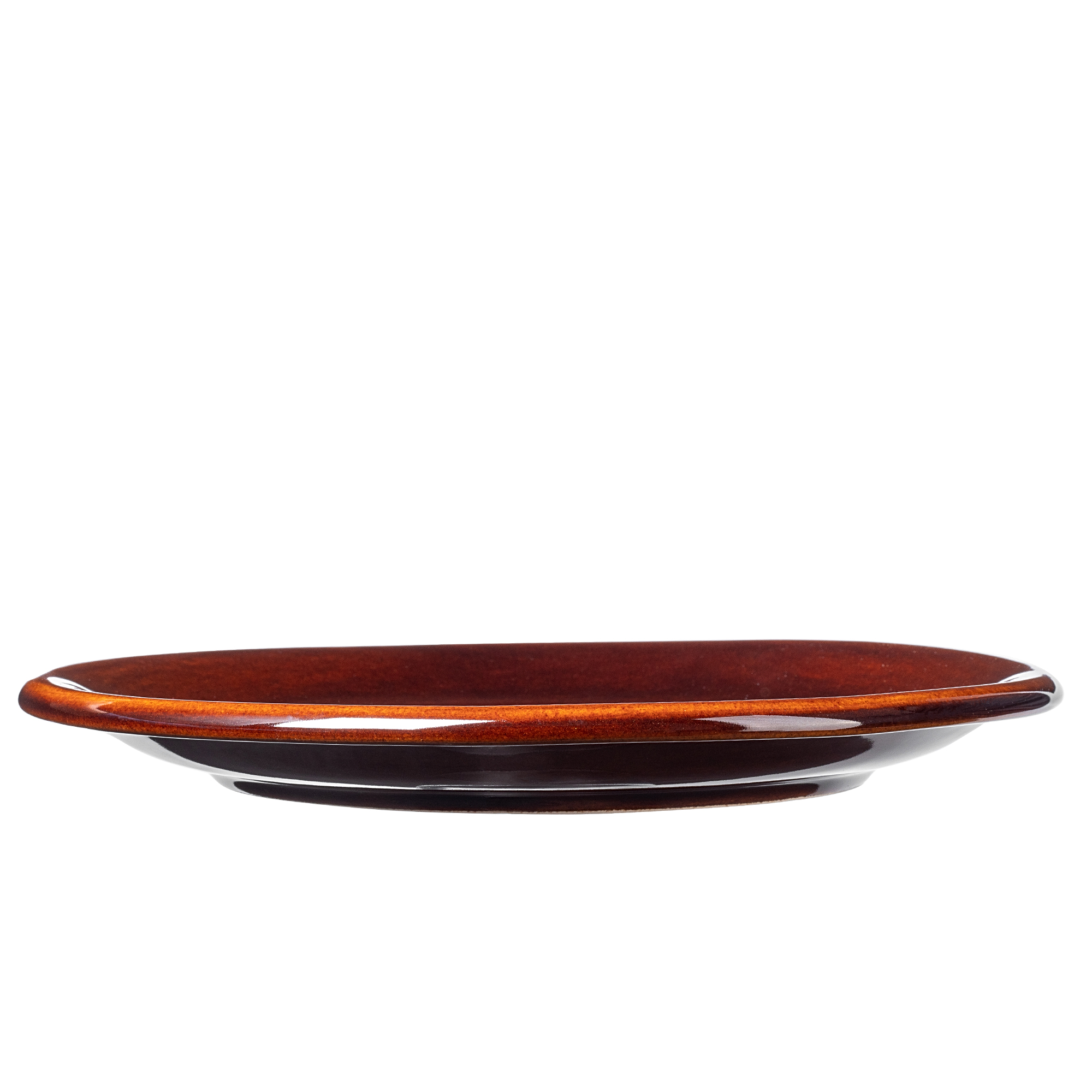 Talerz kamionkowy płytki Olympia 24 cm, 4 szt.