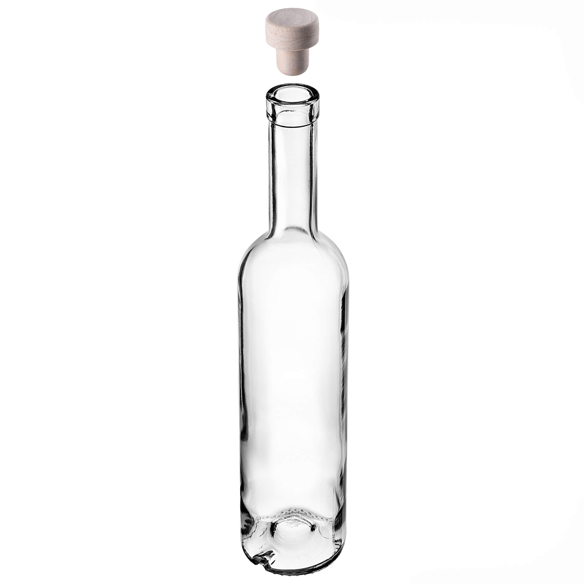Butelka Futura 500ml z korkiem syntetycznym 50 szt.