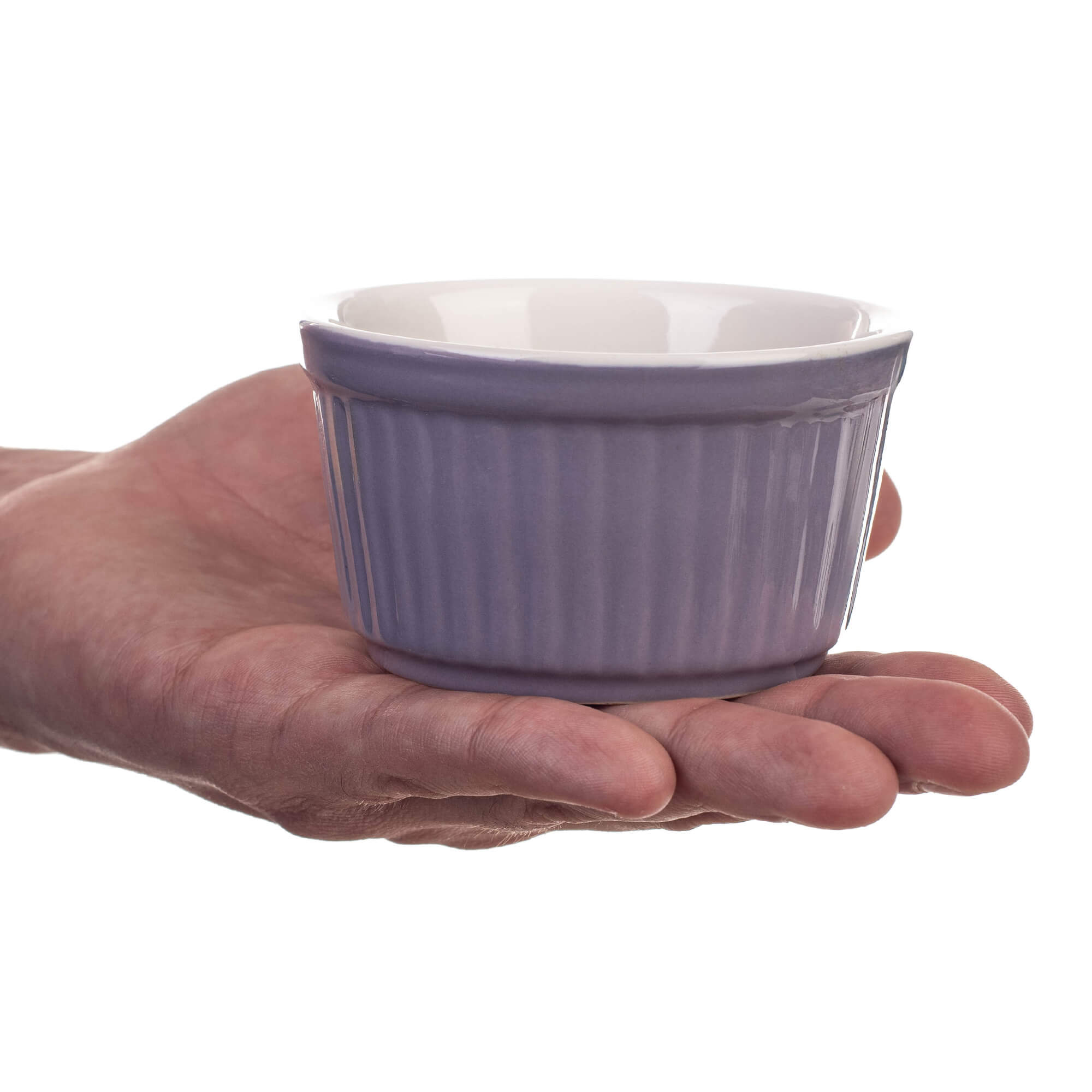 Naczynie ceramiczne do zapiekania Maes 9 x 5 cm fioletowe 6 szt.