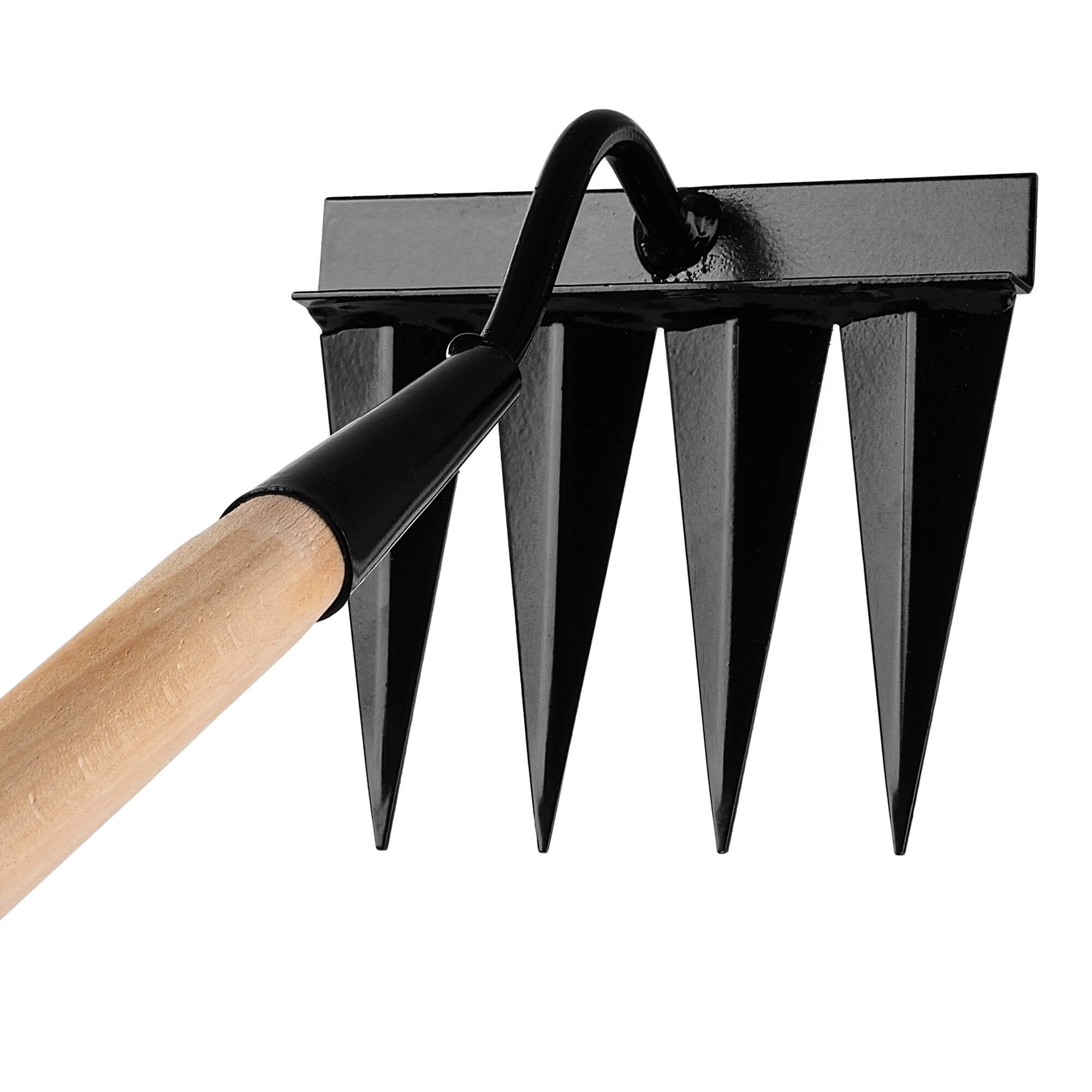 Motyczka do pielenia Fontelo 4-zębna z trzonkiem drewnianym