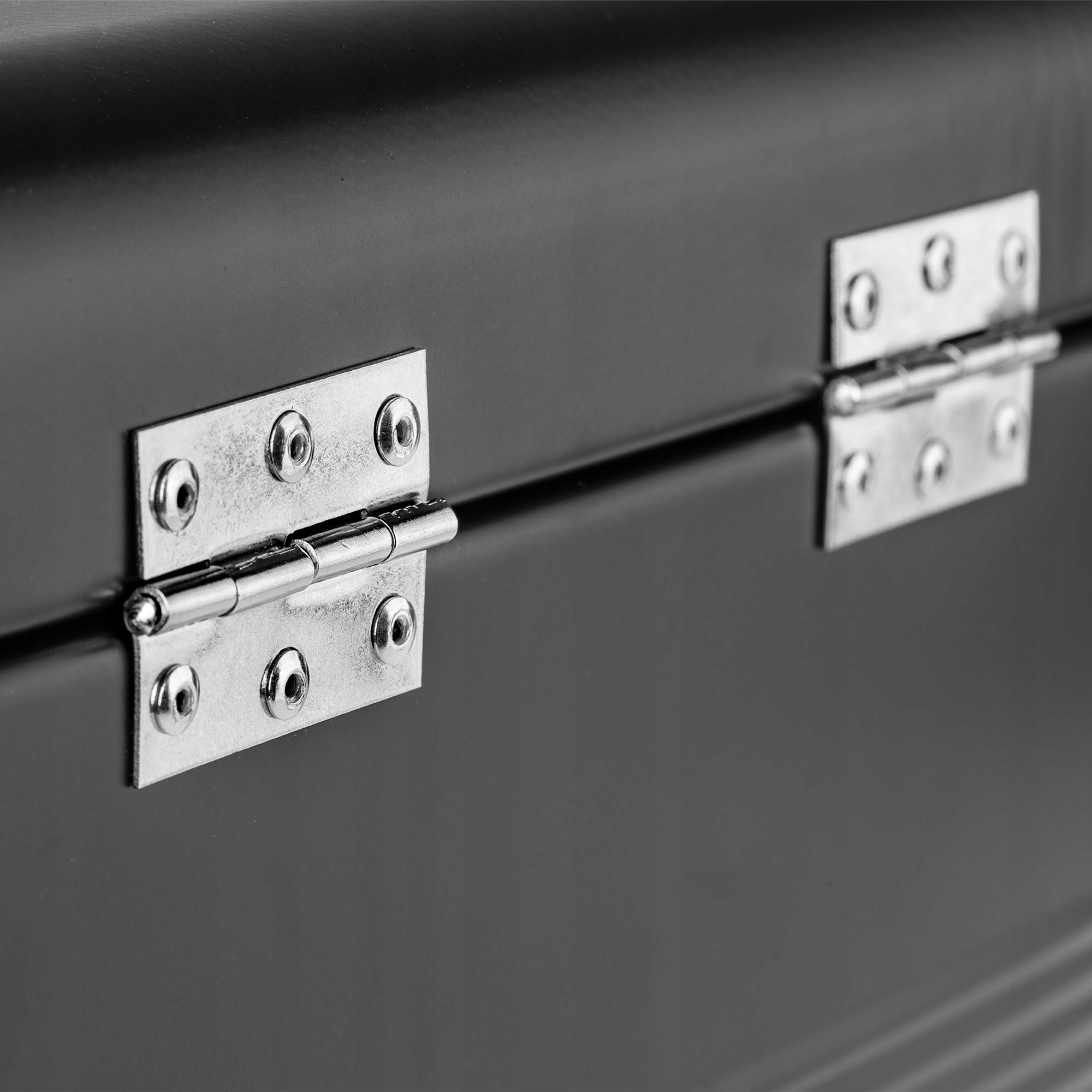 Zestaw pojemników Tufo na chleb, kawę, herbatę i cukier, czarny