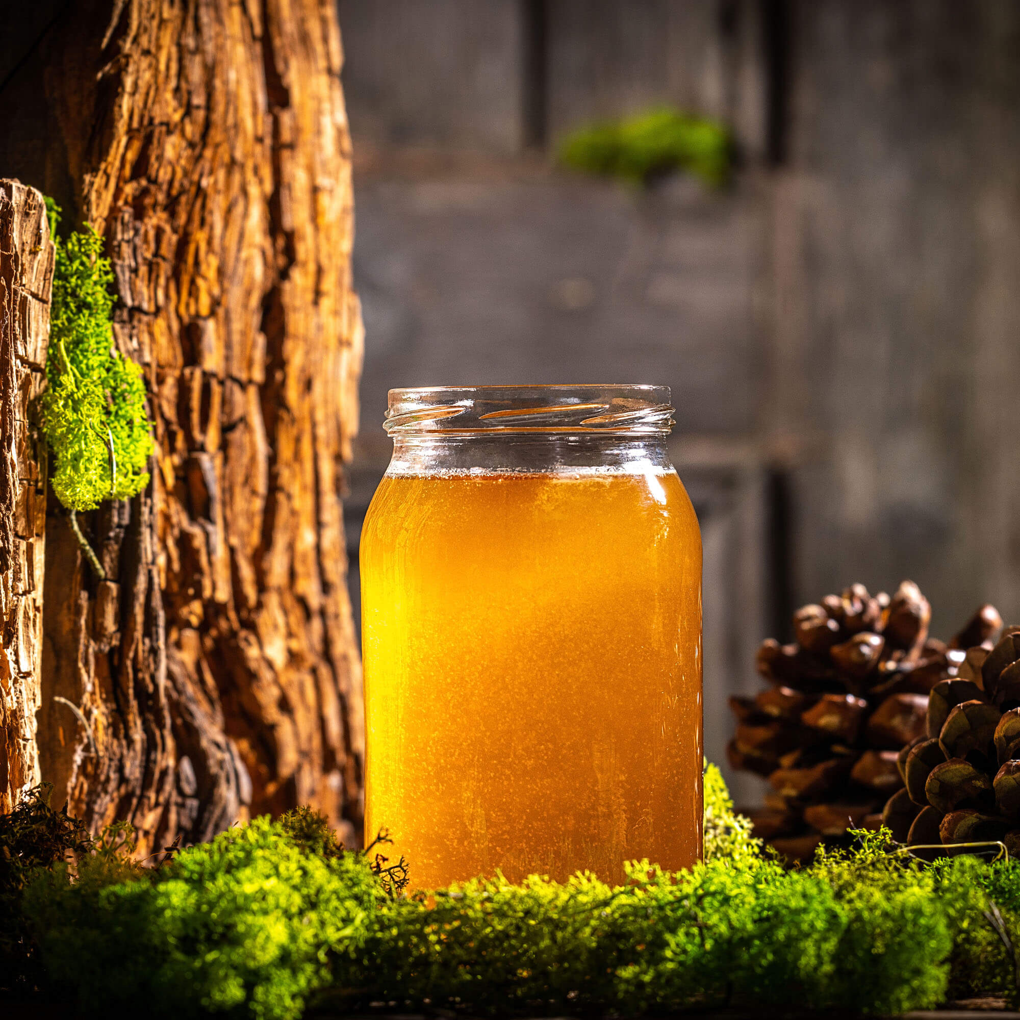 Słoiki na przetwory Simo 900ml fi82mm 24szt + wieczko Miodowy mix