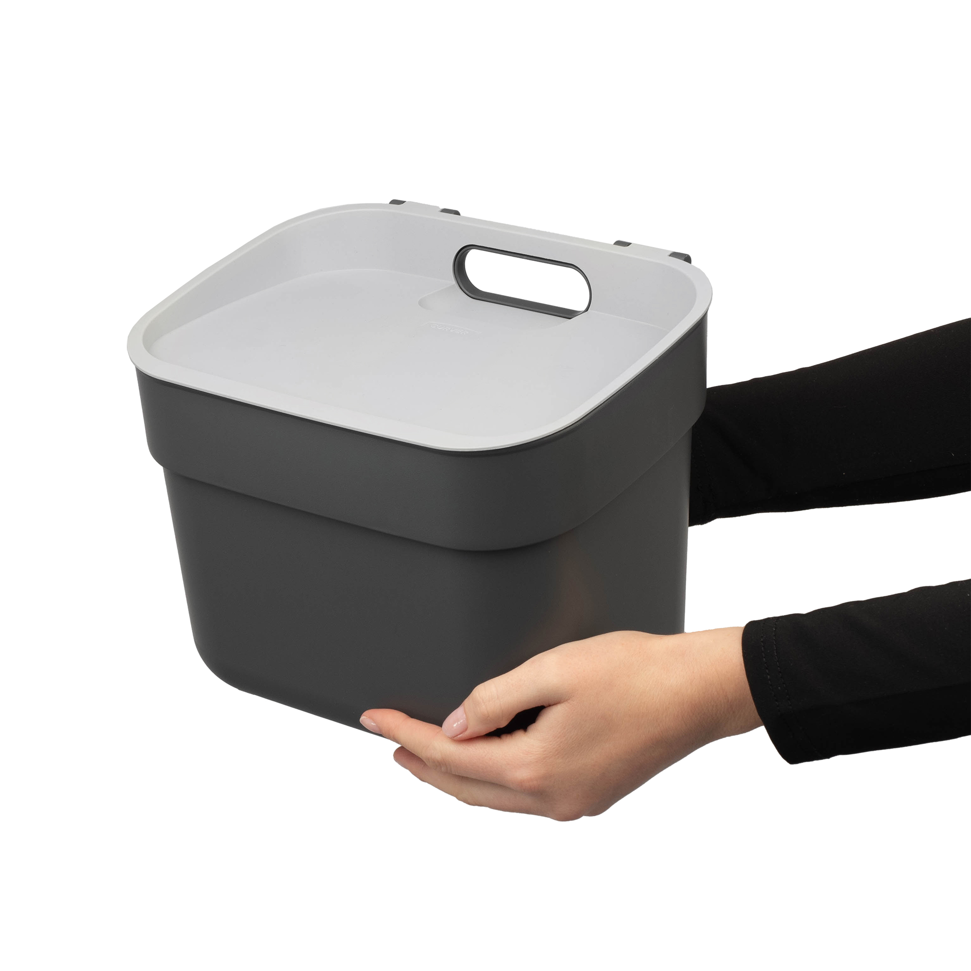 Kosz do segregacji śmieci Curver Ready to Collect 5L szary