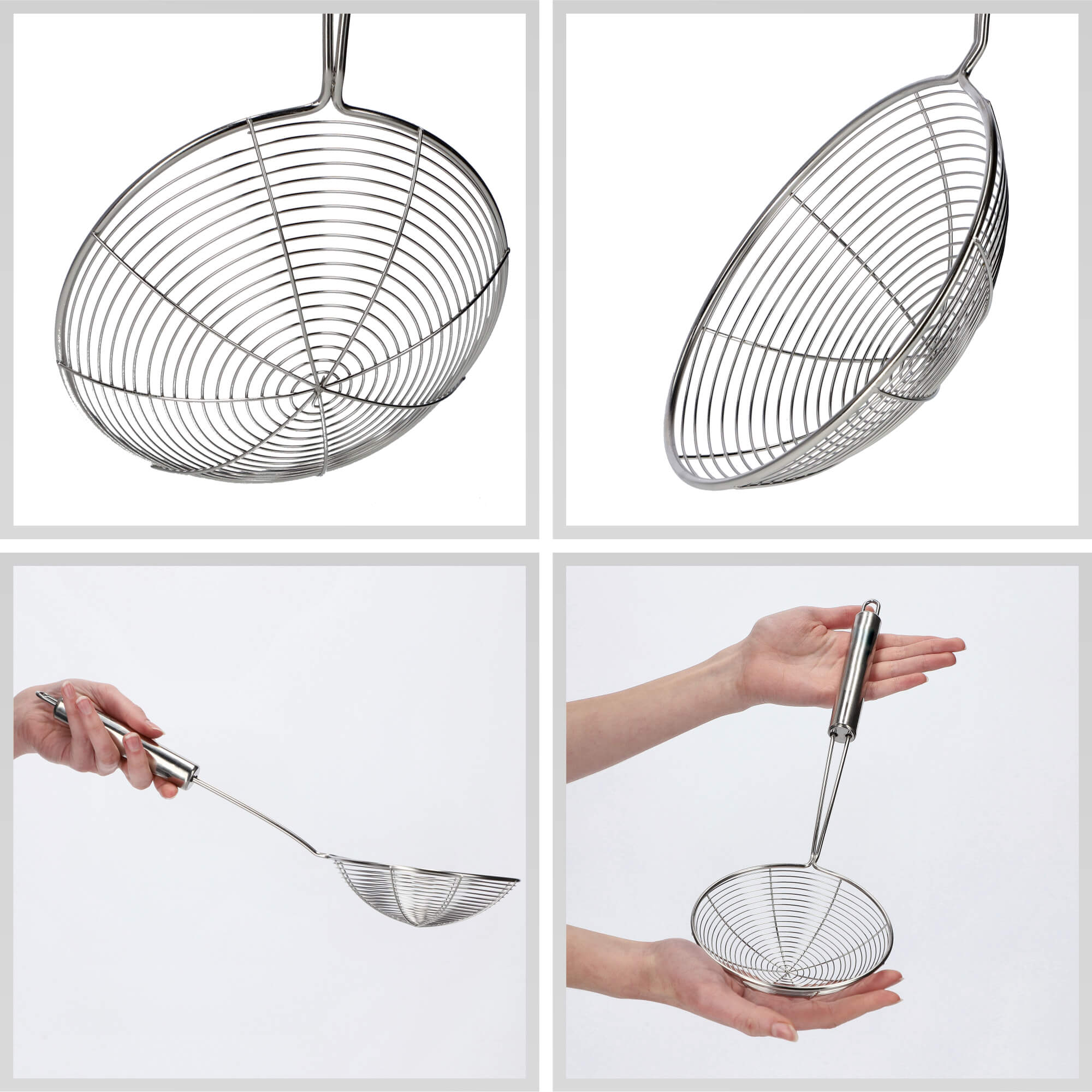 Łyżka szumówka z sitkiem