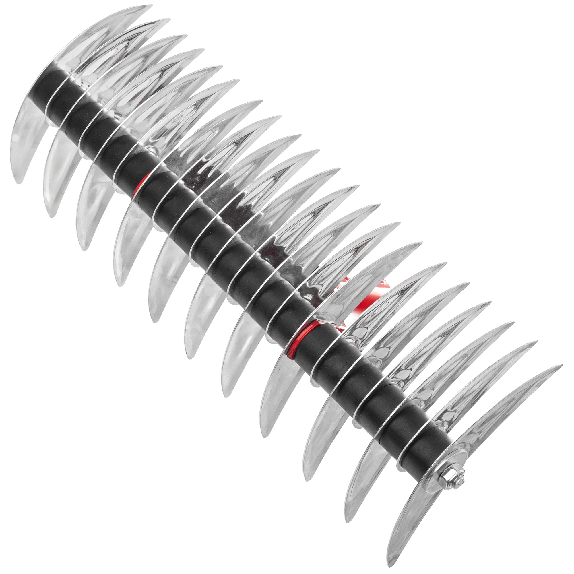 Aerator dwustronny Strand 36 x 14 cm, srebrny