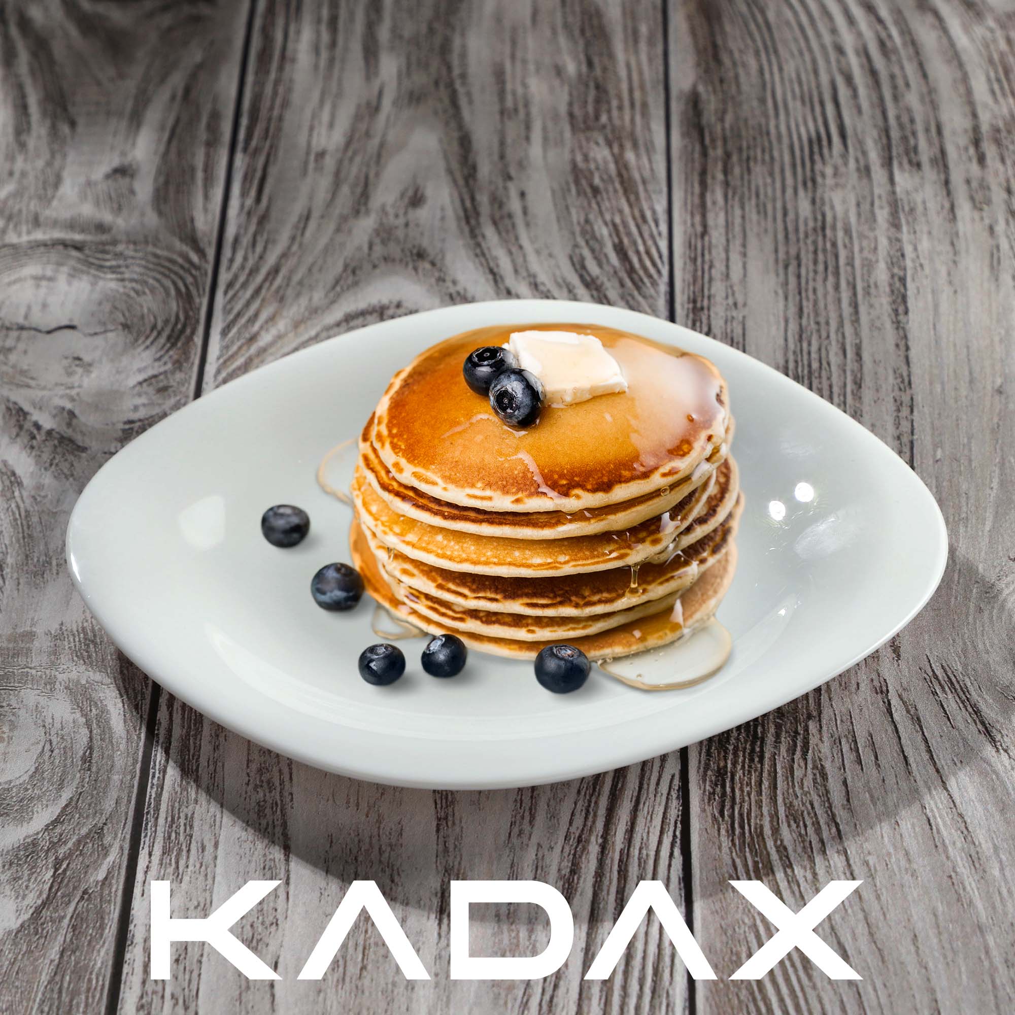 Talerz deserowy biały 21 cm, 3 szt.