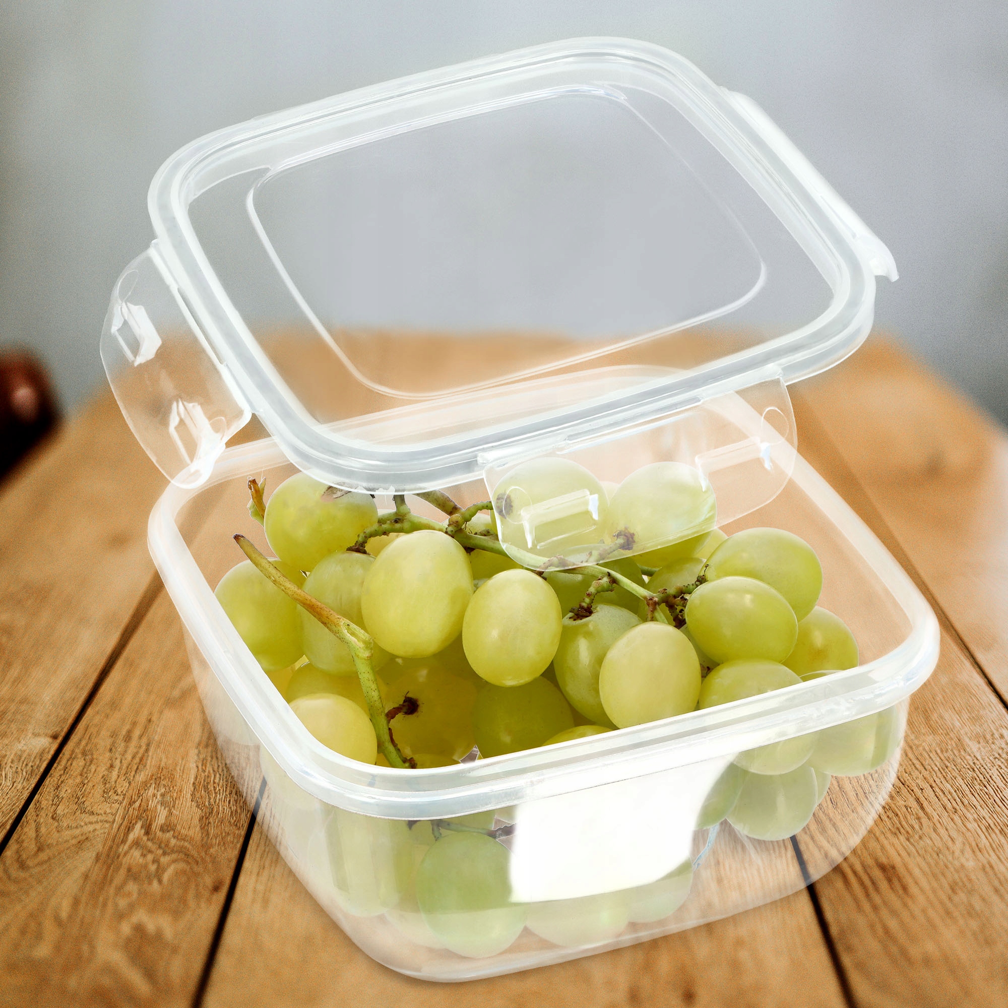 Pojemnik na żywność 0.9L, kwadratowy