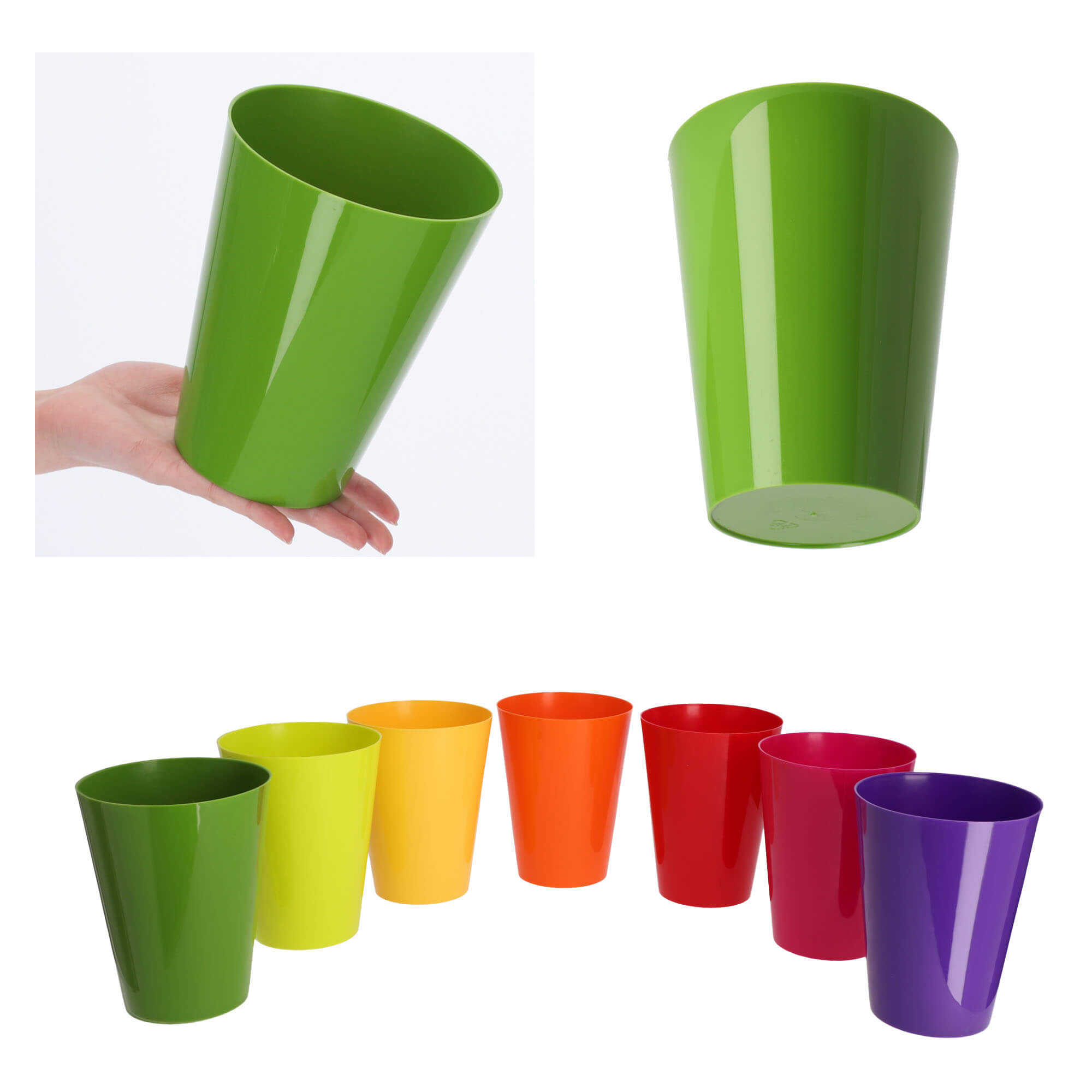 Doniczka na storczyka Cerda 13 cm, zielona