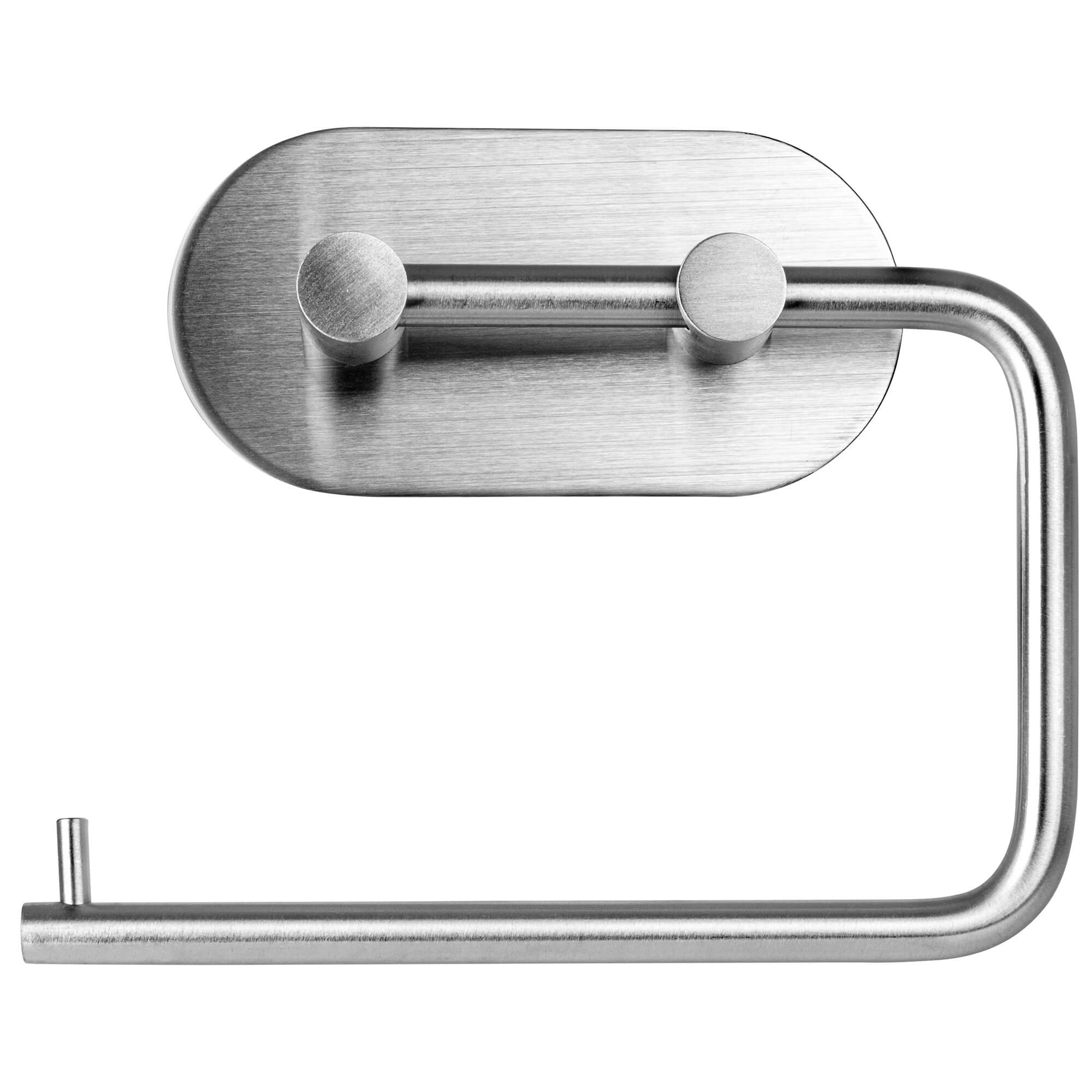 Uchwyt na papier toaletowy Still, samoprzylepny, srebrny