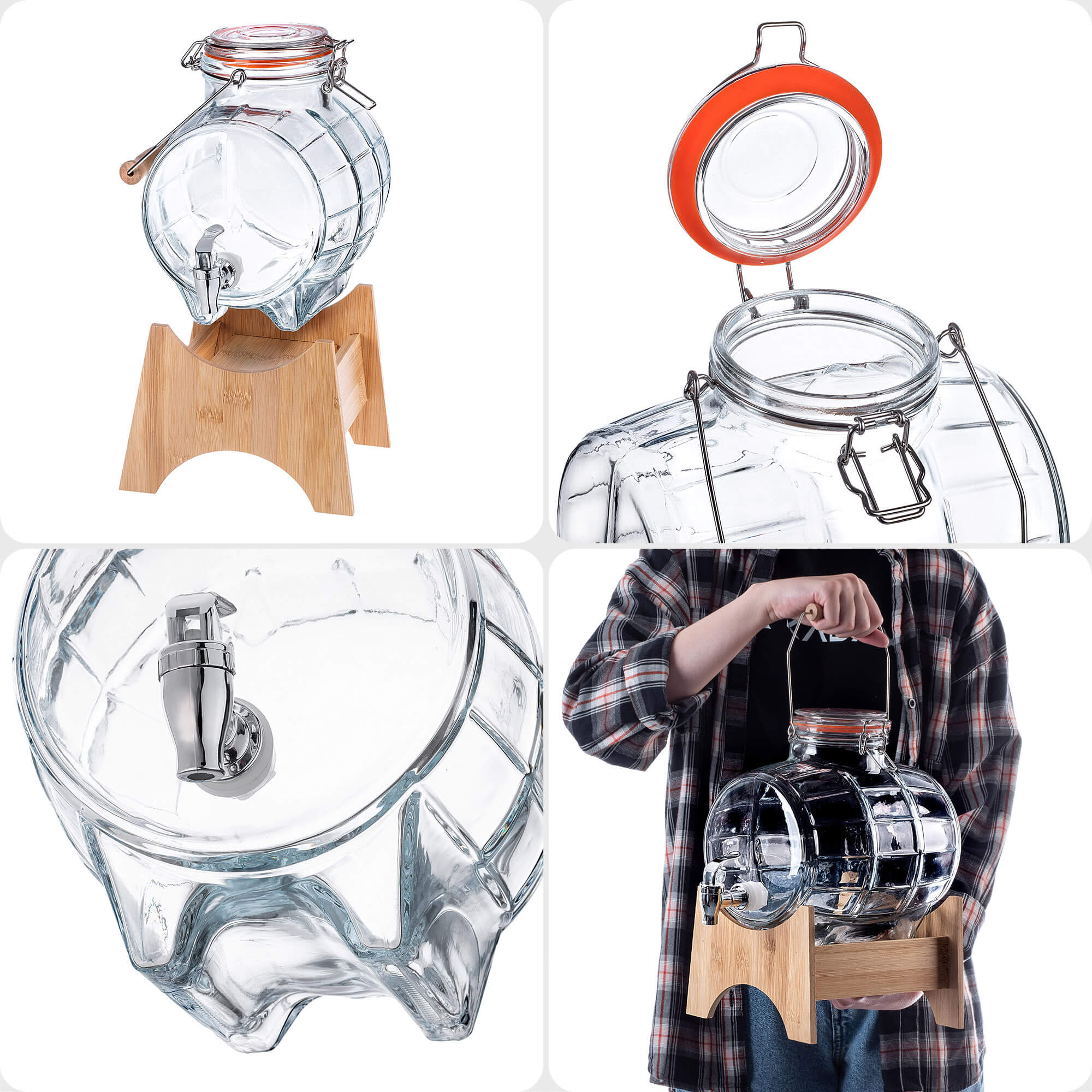 Beczułka do piwa i zimnych napojów 5L