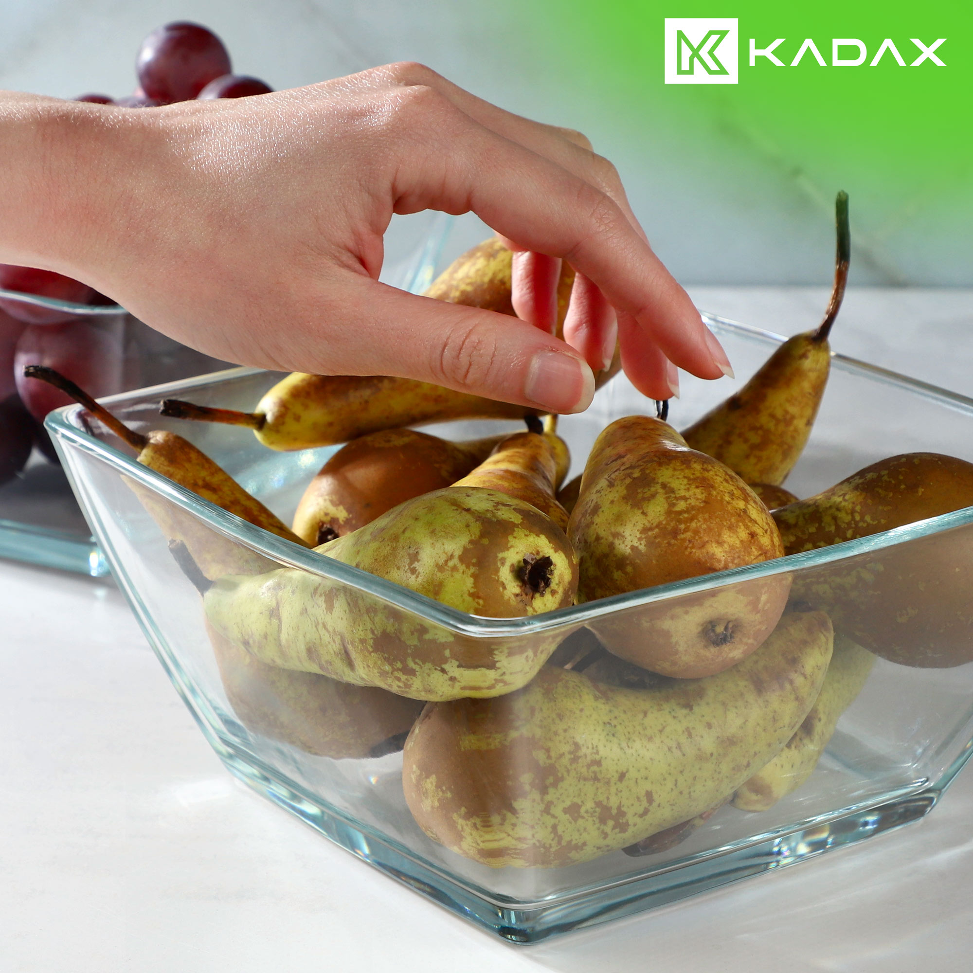 Salaterka kwadratowa Milo 18 cm, 2 szt.