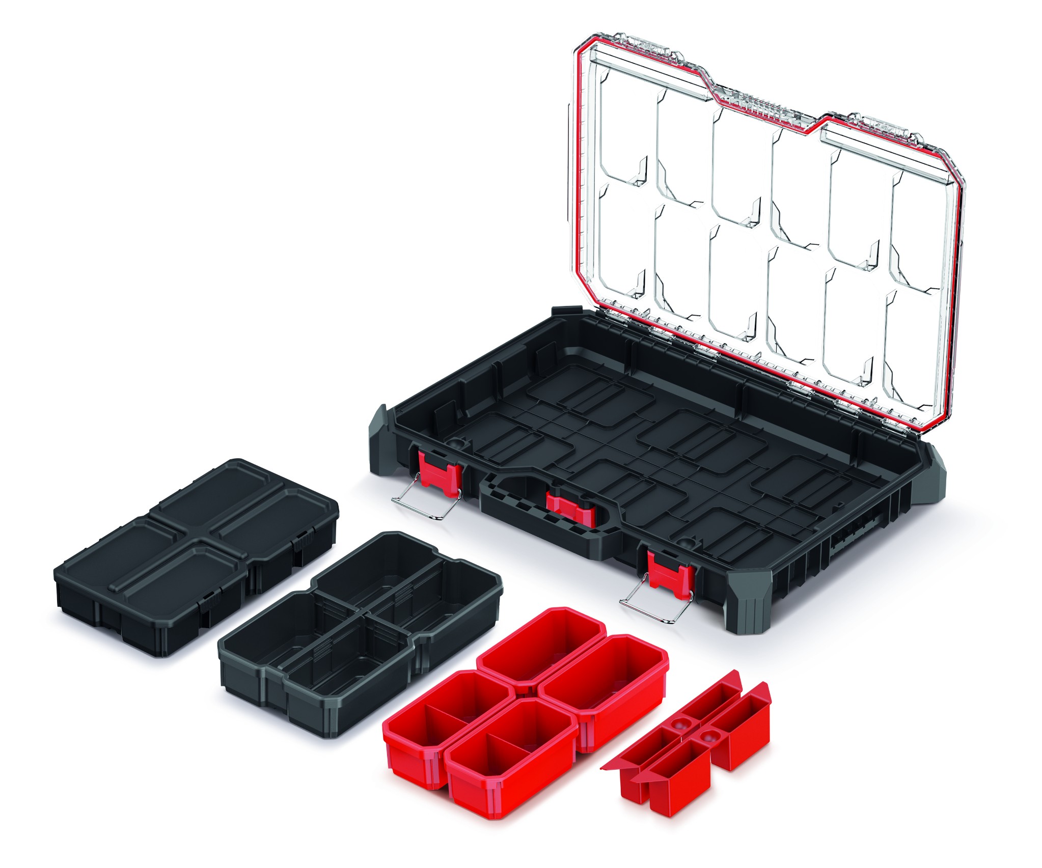 KISTENBERG Organizer narzędziowy MSX 55 B niski - KMX55408B - czarny