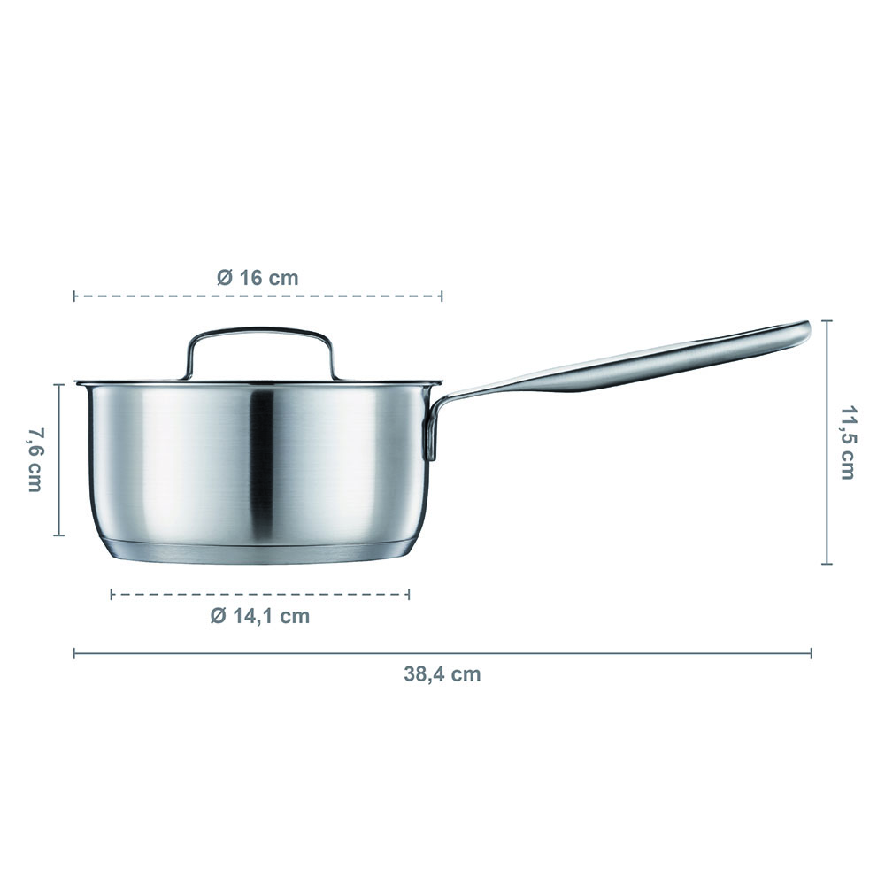 Fiskars 1064750 All Steel Rondel 1,5 l z pokrywką