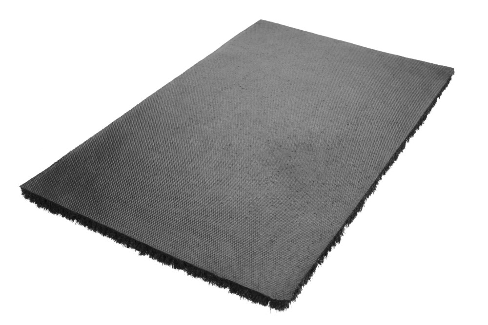 Wycieraczka pod drzwi „Welcome" 55 x 33 cm, brązowa