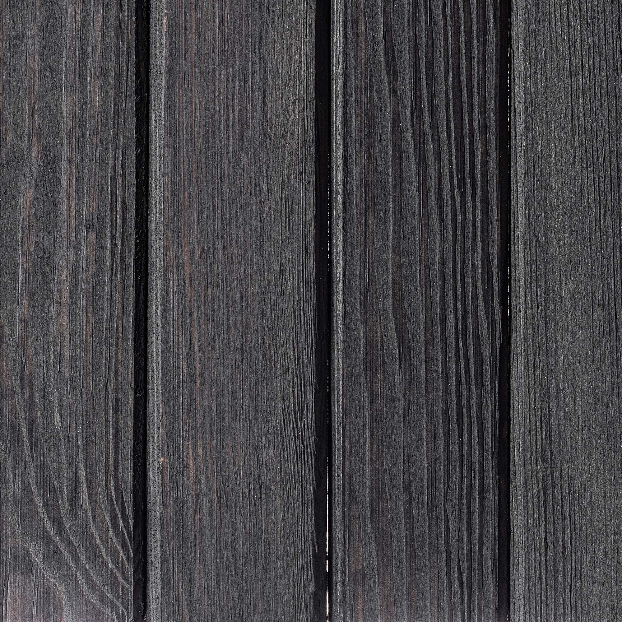 Płotek drewniany rollborder Ansjo obrzeże 115 x 15 cm antracyt