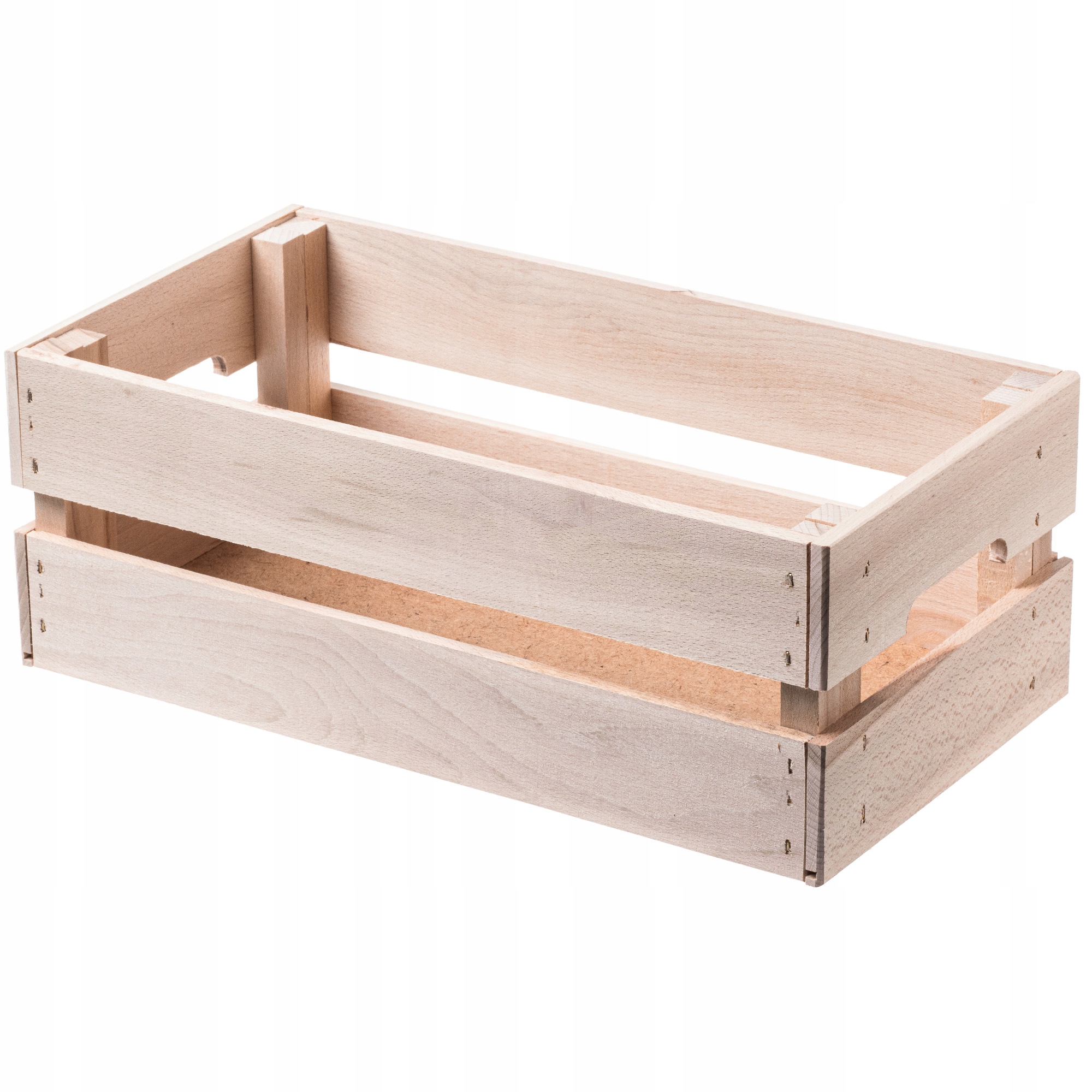 Skrzynka drewniana 14 x 20 cm, naturalna