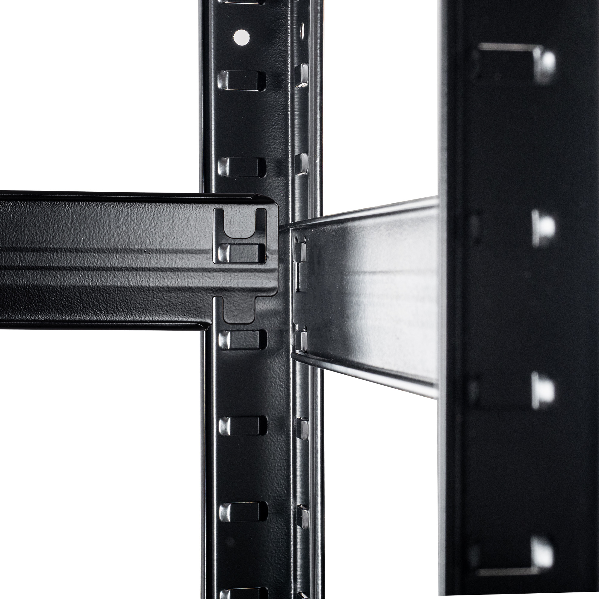 Regał metalowy 5-poziomowy Gien 875kg czarny