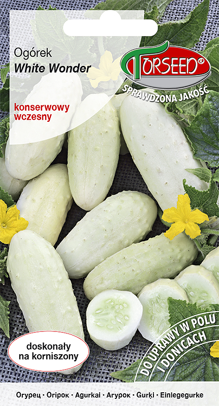 Ogórek gruntowy konserwowy White Wonder 1g