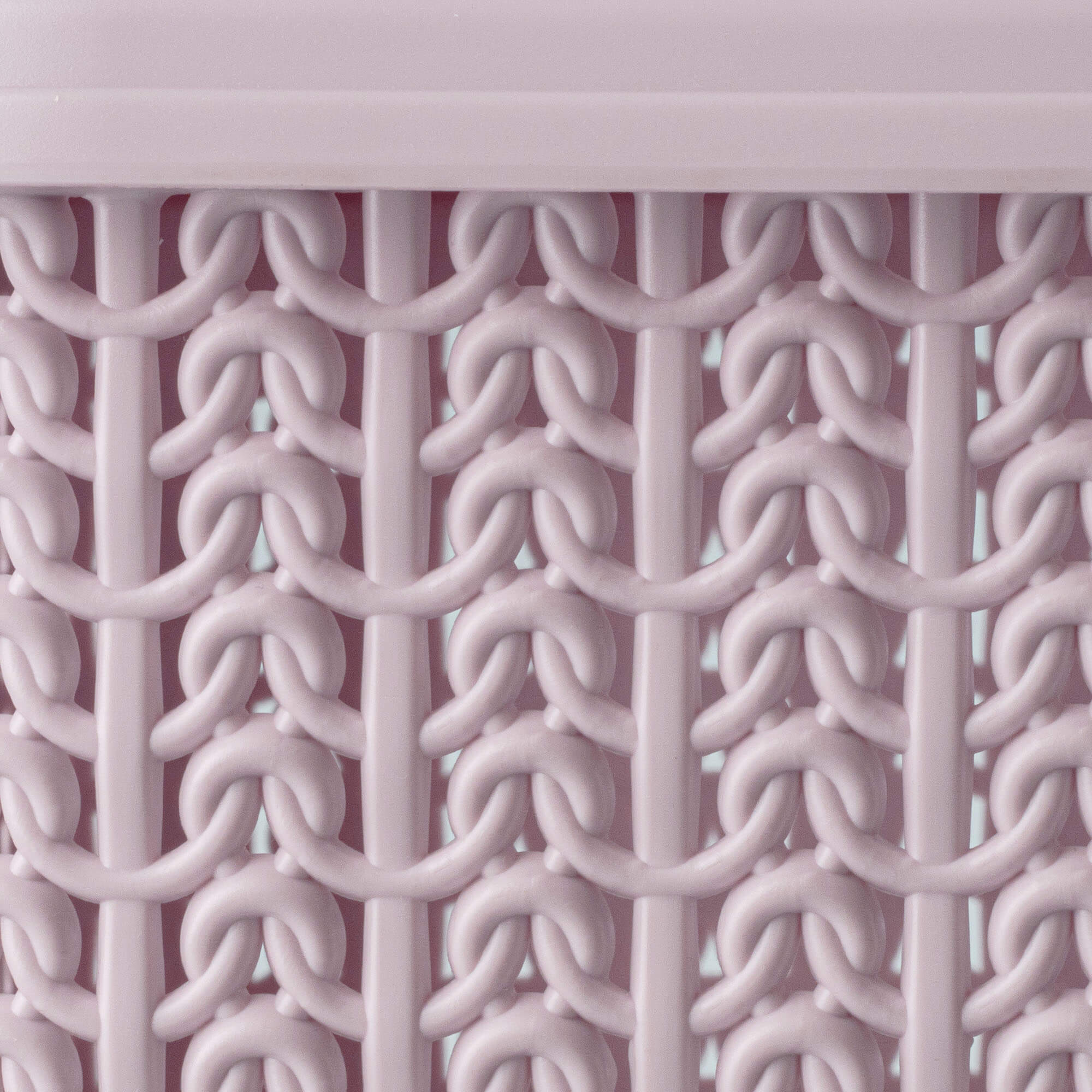 Koszyk z pokrywką 6L, różowy