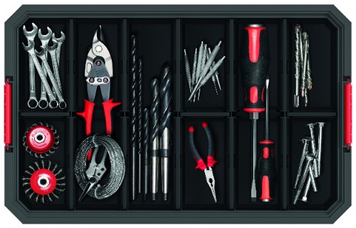 KISTENBERG Kosz narzędziowy Modular Solution 10 S - KMS553510S - czarny