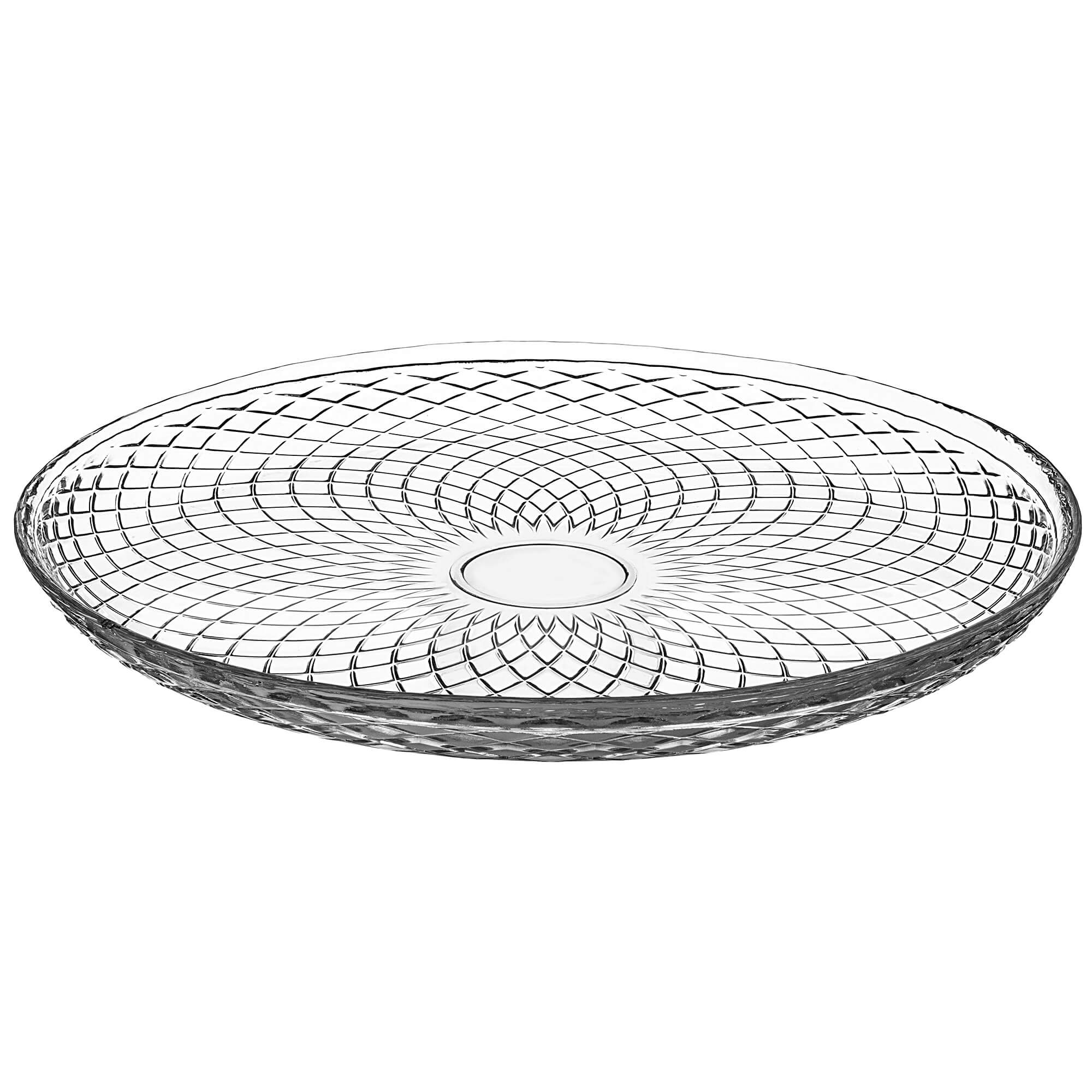 Talerz szklany Qualso 30 cm 6 szt.