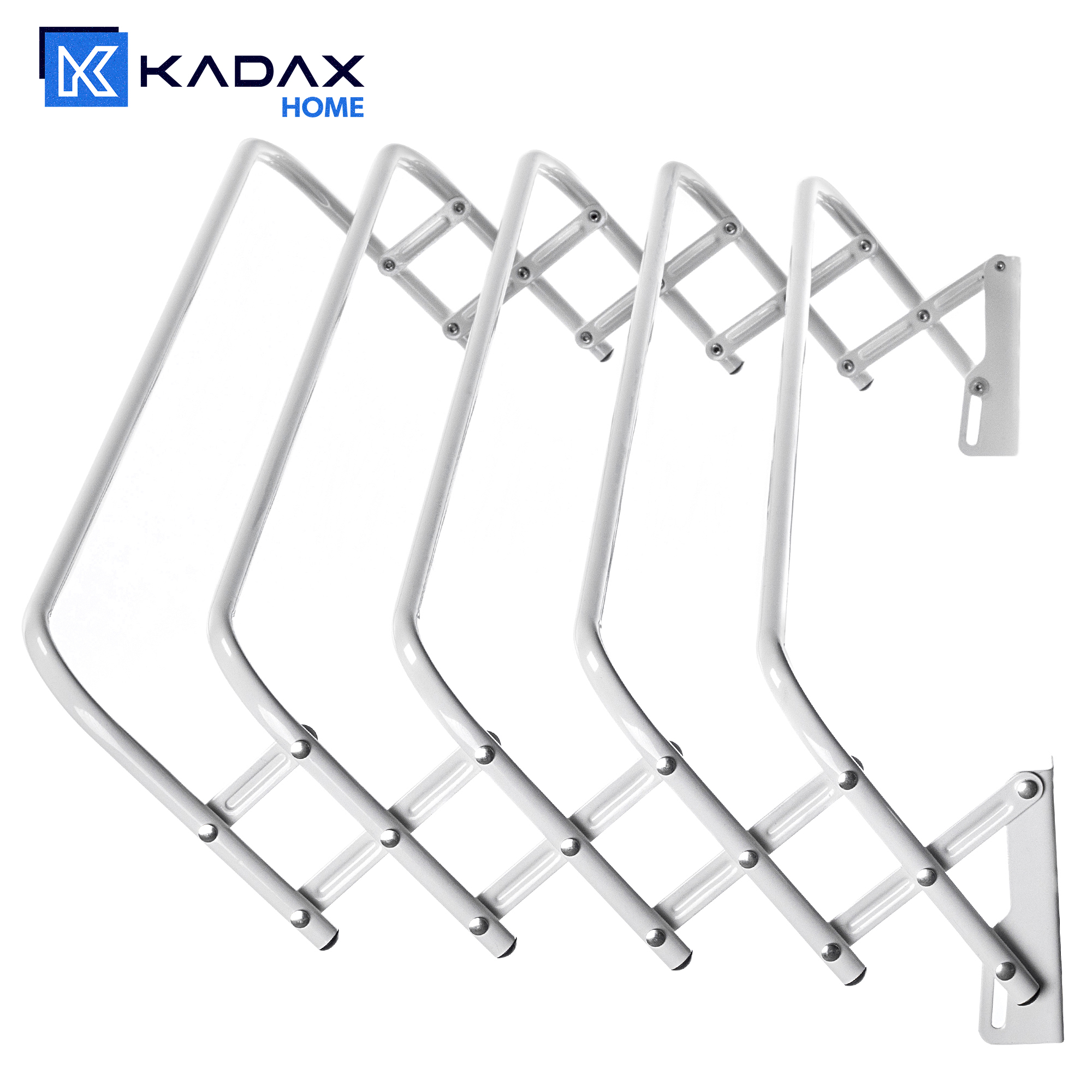 Suszarka ścienna harmonijkowa Brede 100 cm 5m