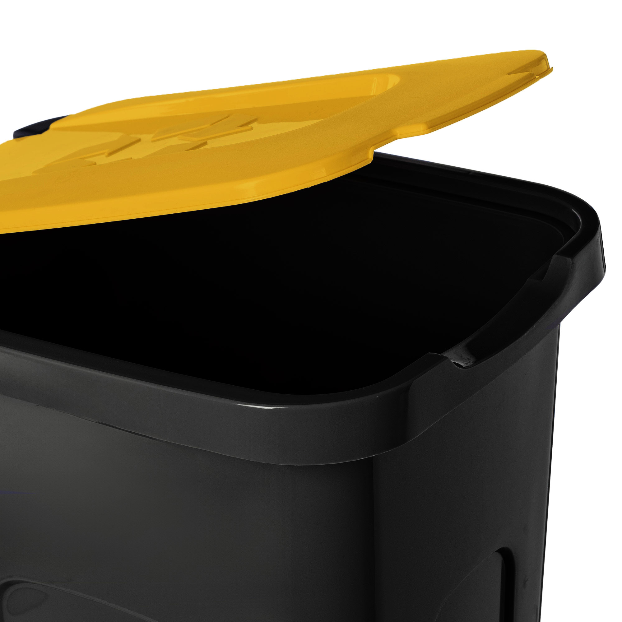 Kosz na śmieci Entrago 30L czarno-żółty