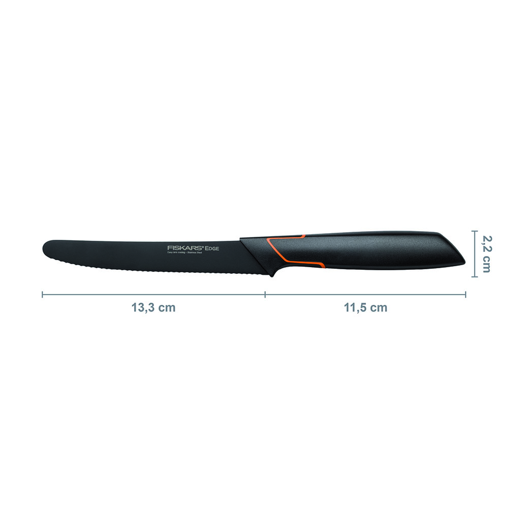 Fiskars 1003092 Edge Nóż do pomidorów 13 cm