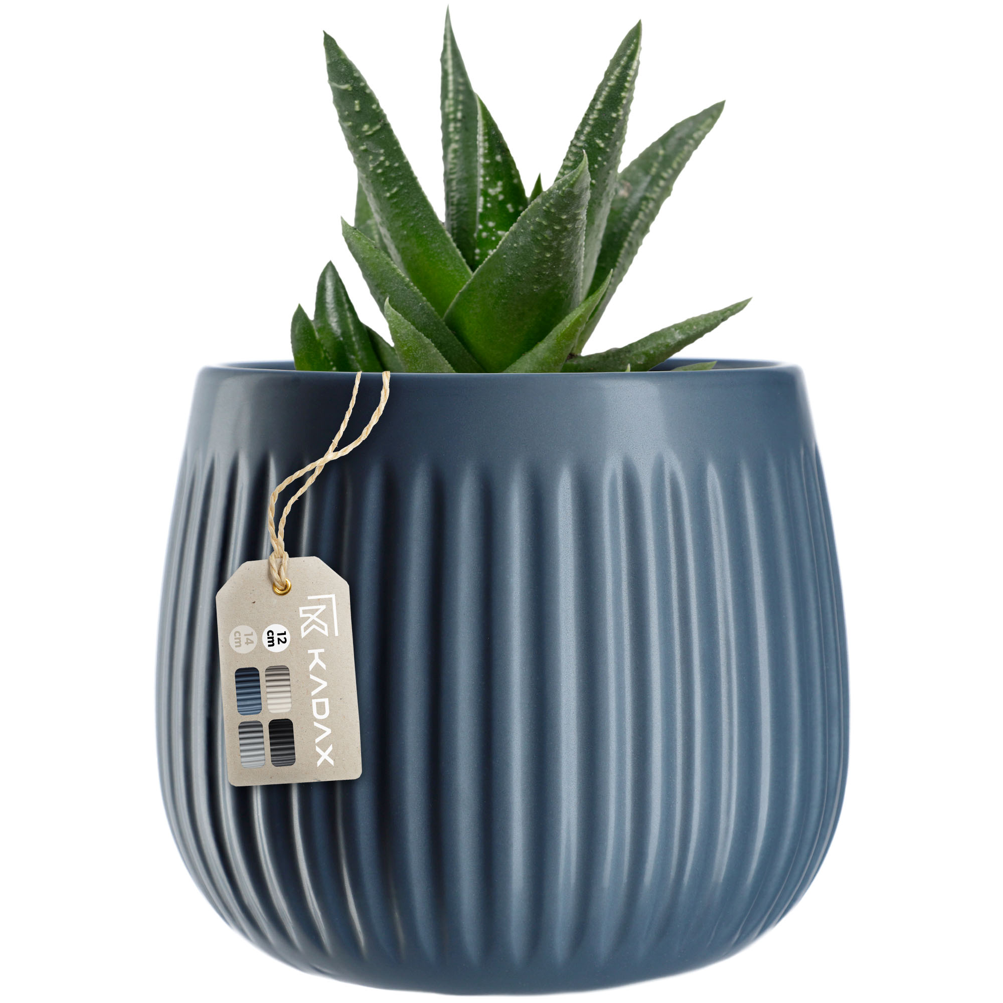 Osłonka ceramiczna Vario 12 cm, granatowa