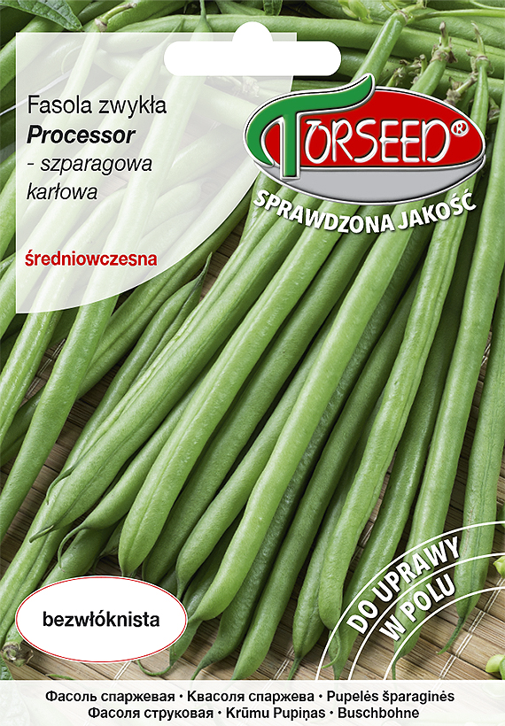 Fasola zwykła karłowa szparagowa zielonostrąkowa Processor 30g