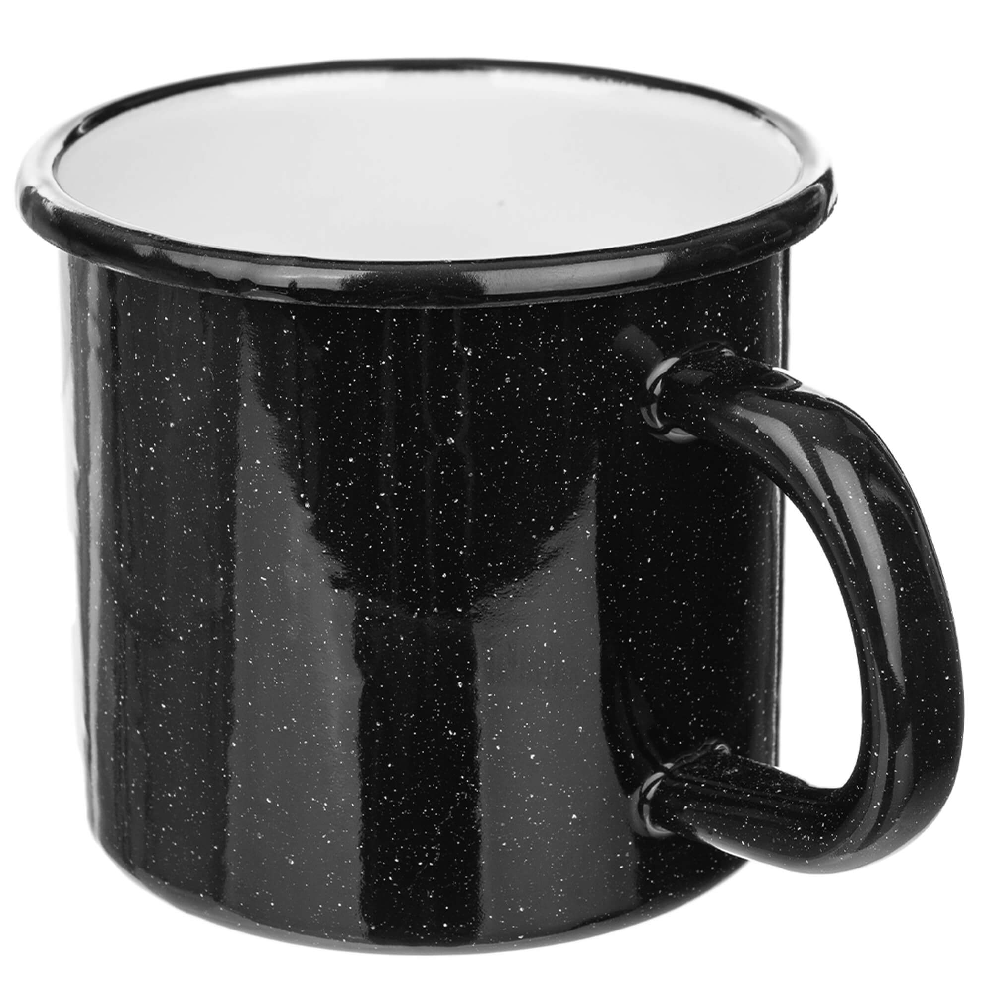 Kubek emaliowany Scerni 800 ml czarny