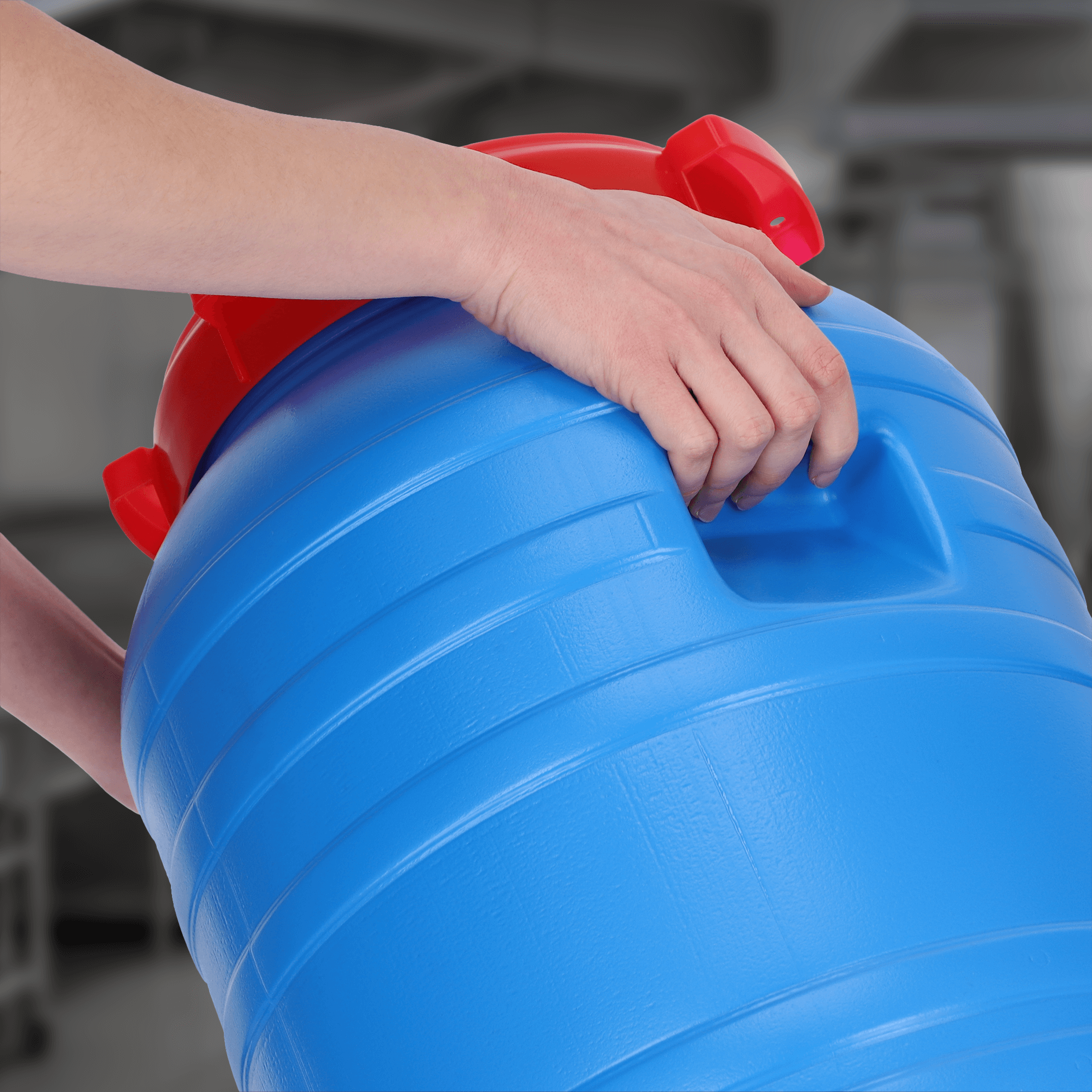 Plastikowa beczka do kiszenia 30L, niebieska