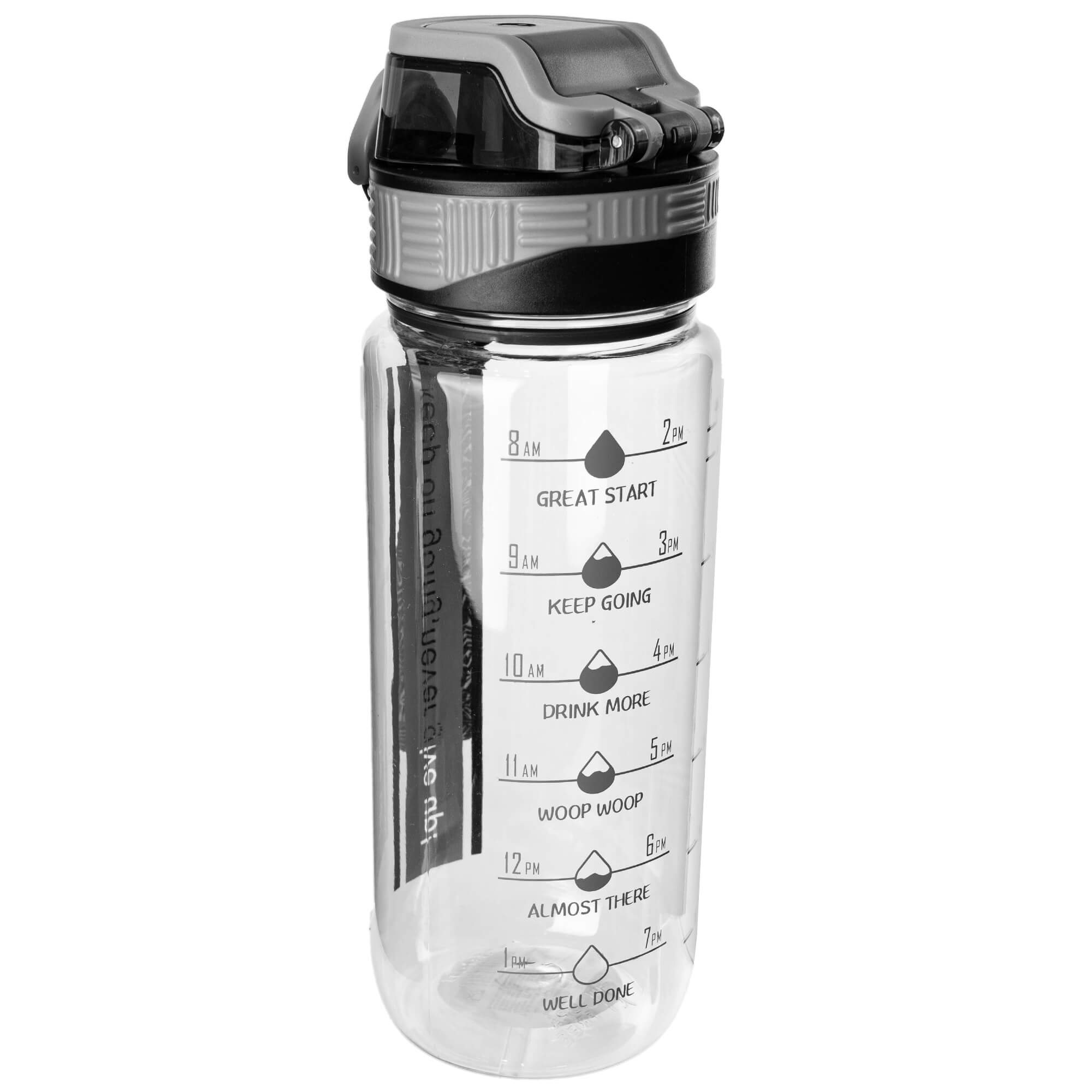 Butelka tritanowa na wodę Alpo 750ml bidon szary