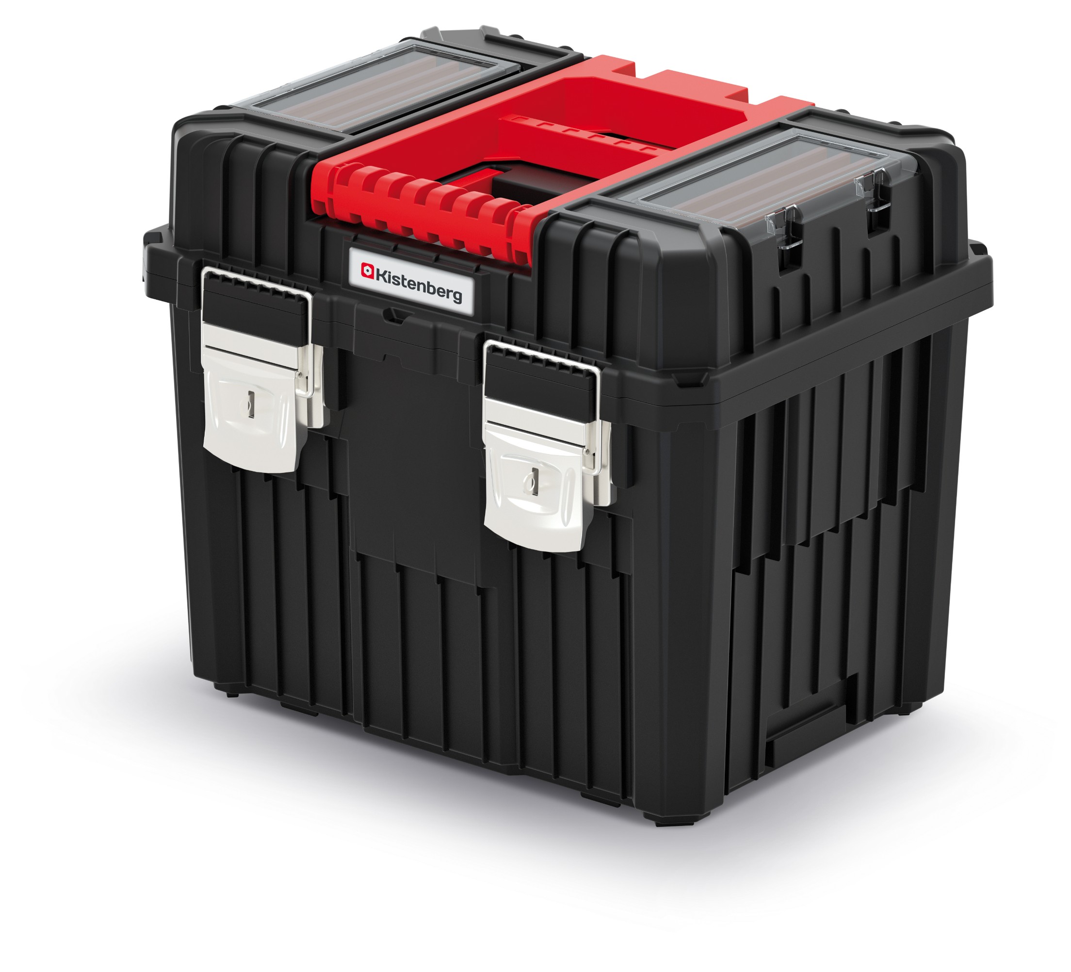 KISTENBERG Skrzynka narzędziowa na kołach Heavy M - KHVWM - czarny