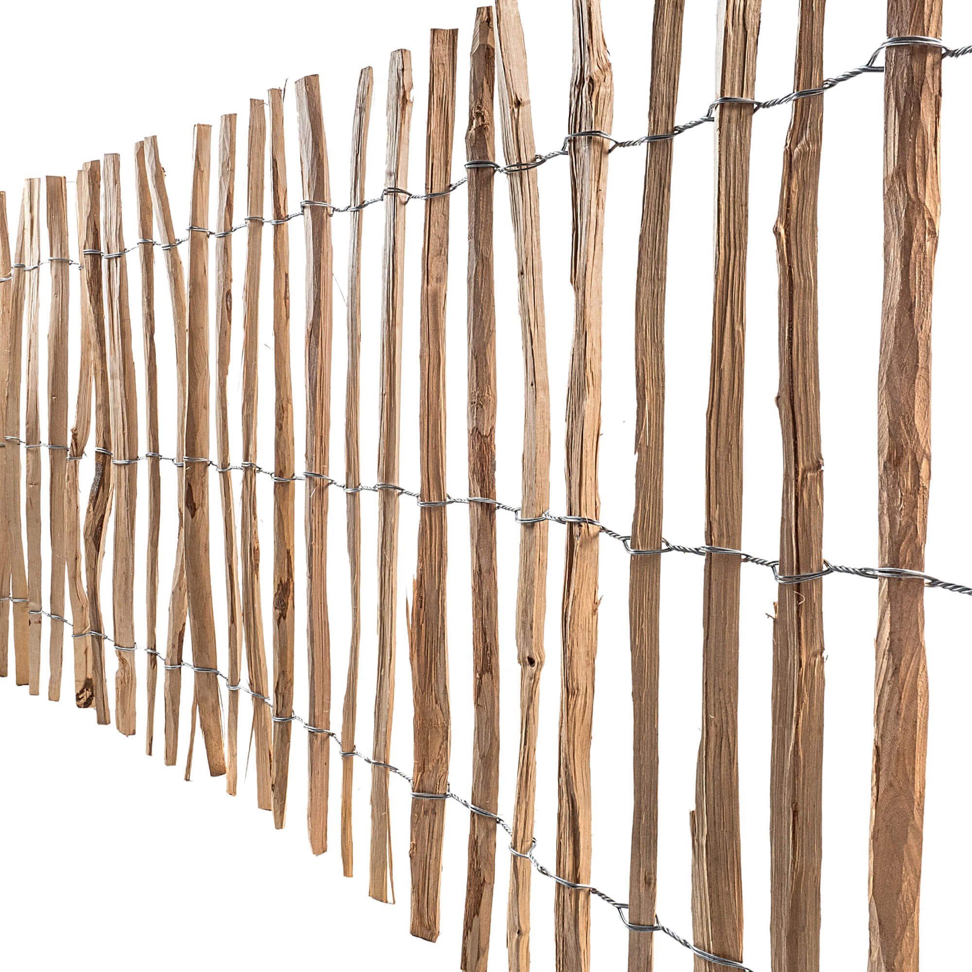 Płot ogrodowy leszczynowy Karo 500 x 120 cm (4-6 cm)
