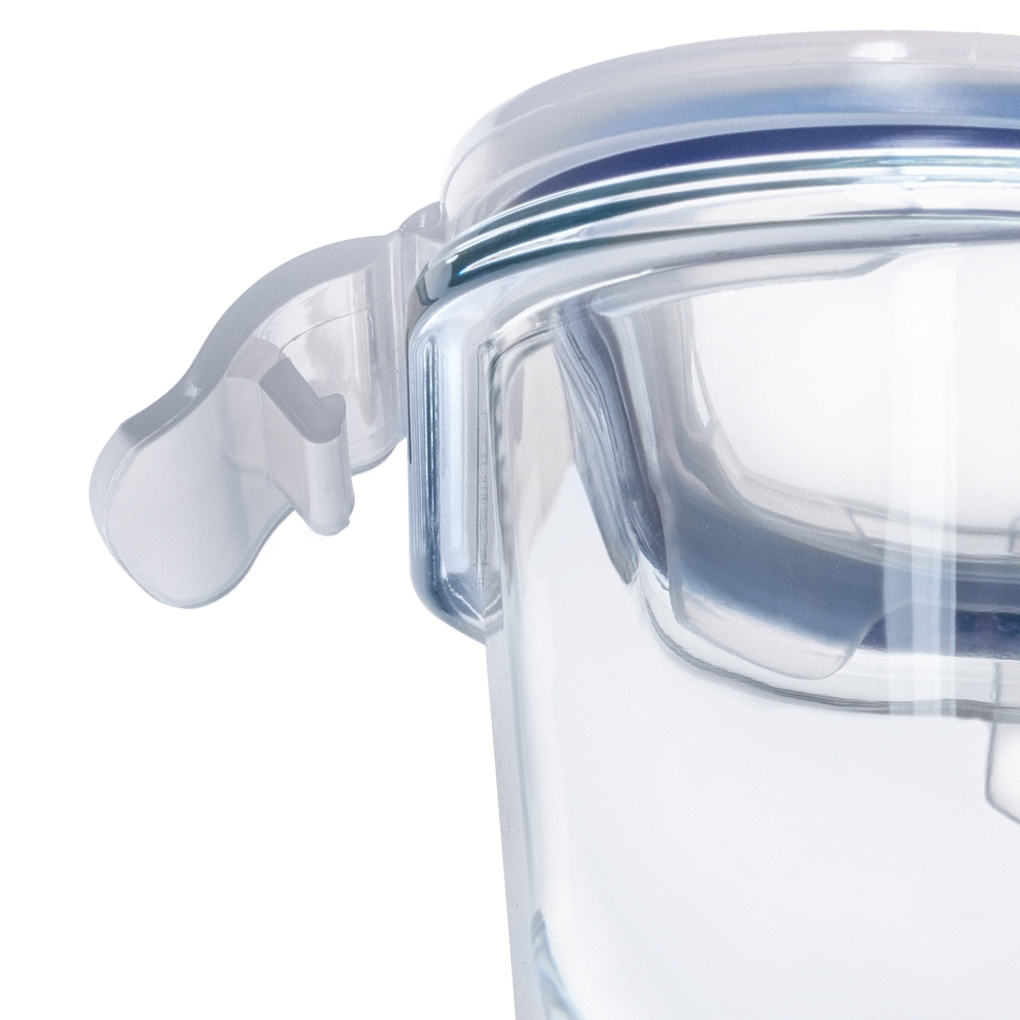 Szklany pojemnik na żywność Athie 640ml prostokątny