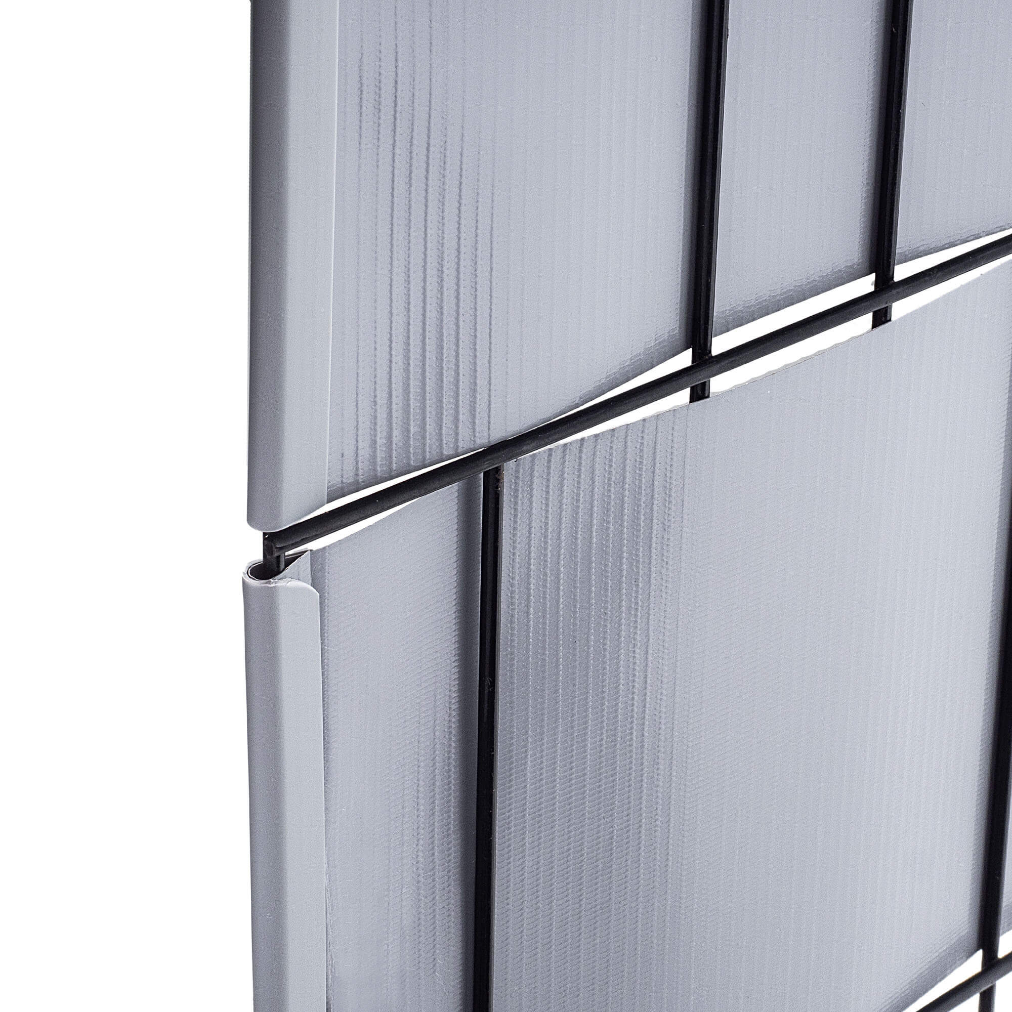 Taśma ogrodzeniowa Langon 19 cm x 35 m jasnoszara