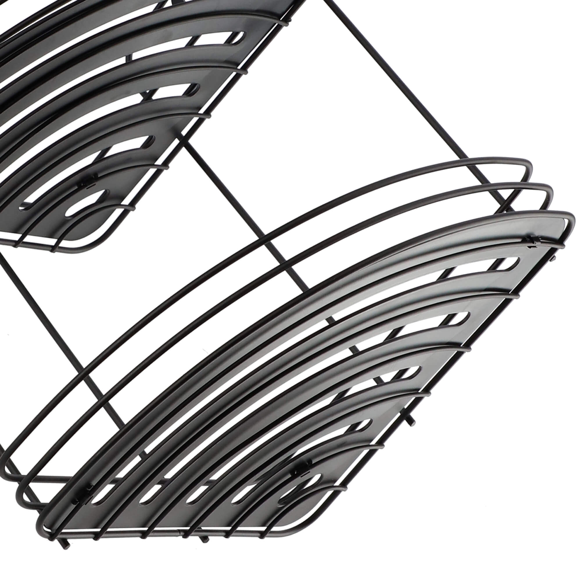 Półka łazienkowa narożna 40 x 20 cm, 3-poziomowa