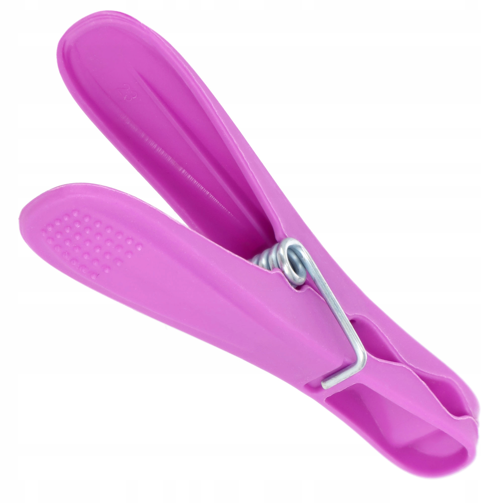 Plastikowe klamerki do bielizny Ravi Matte, 4 kolory, 10 szt.