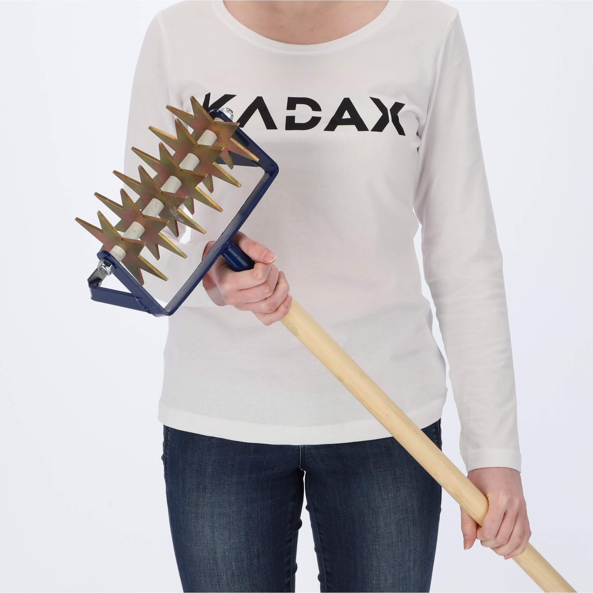 Spulchniacz Kesti 2w1 166 x 23 cm, niebieski