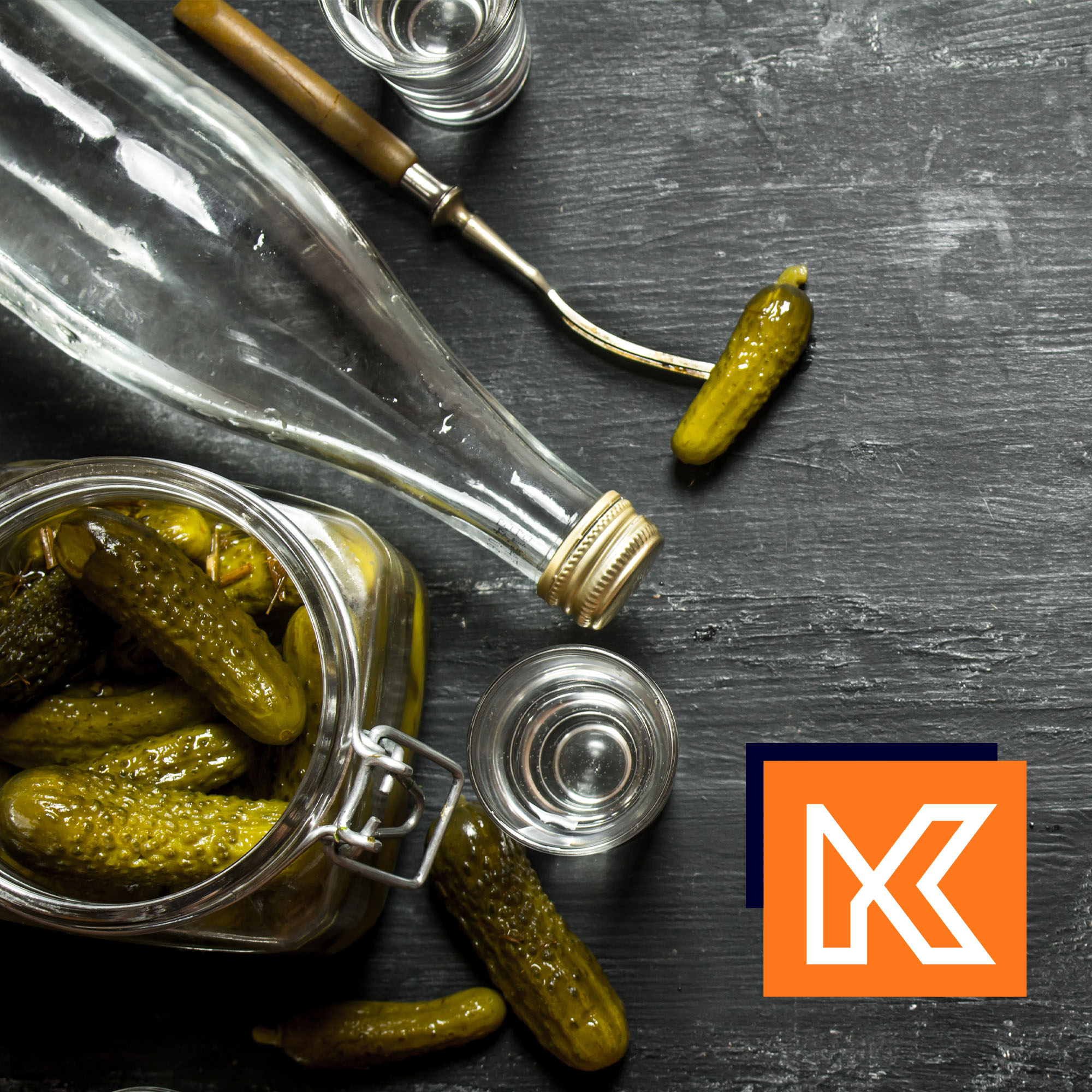 Kieliszki do wódki Lozzi 25 ml, pakiet 6 szt.