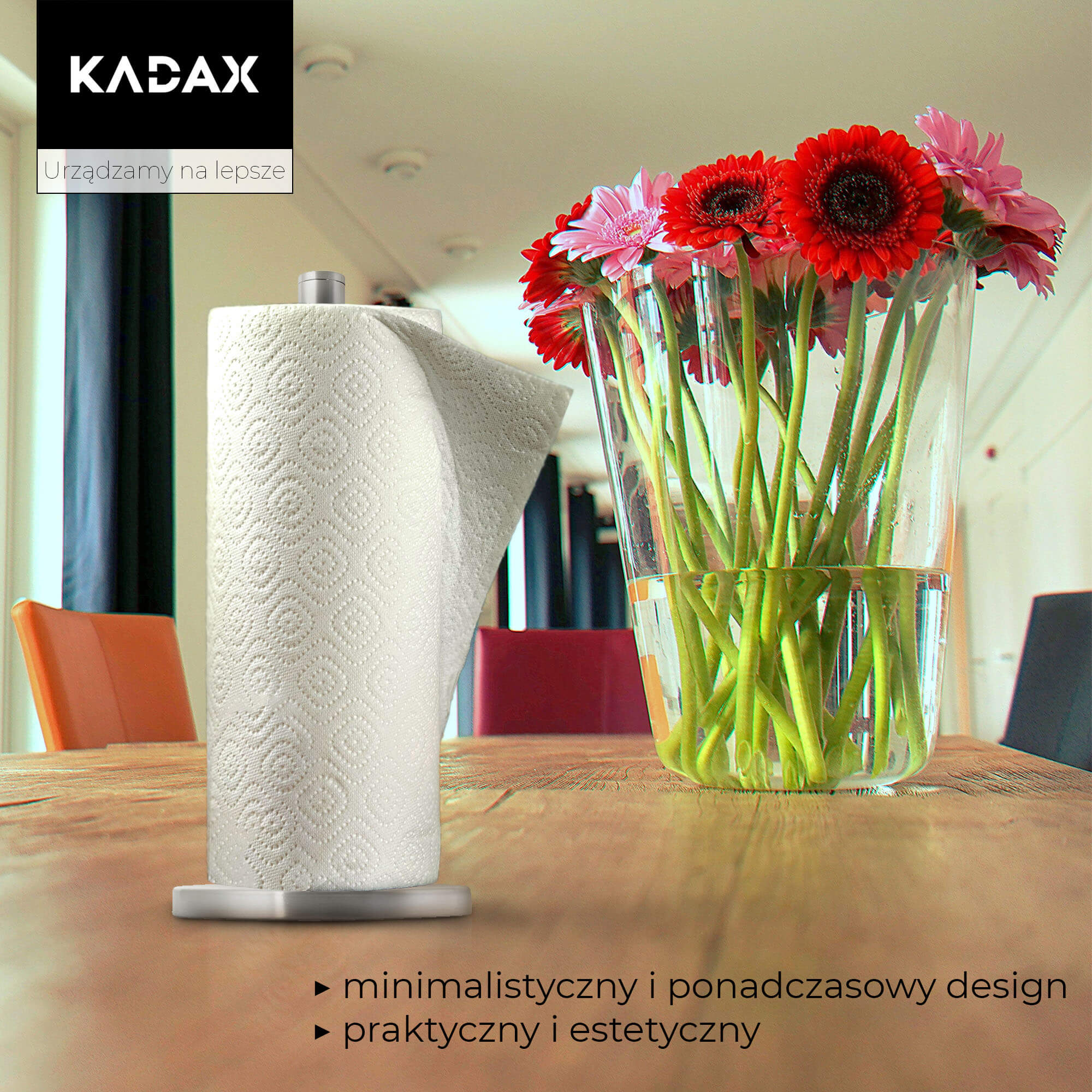 Stojak na ręcznik papierowy Bovino 33 x 15 cm