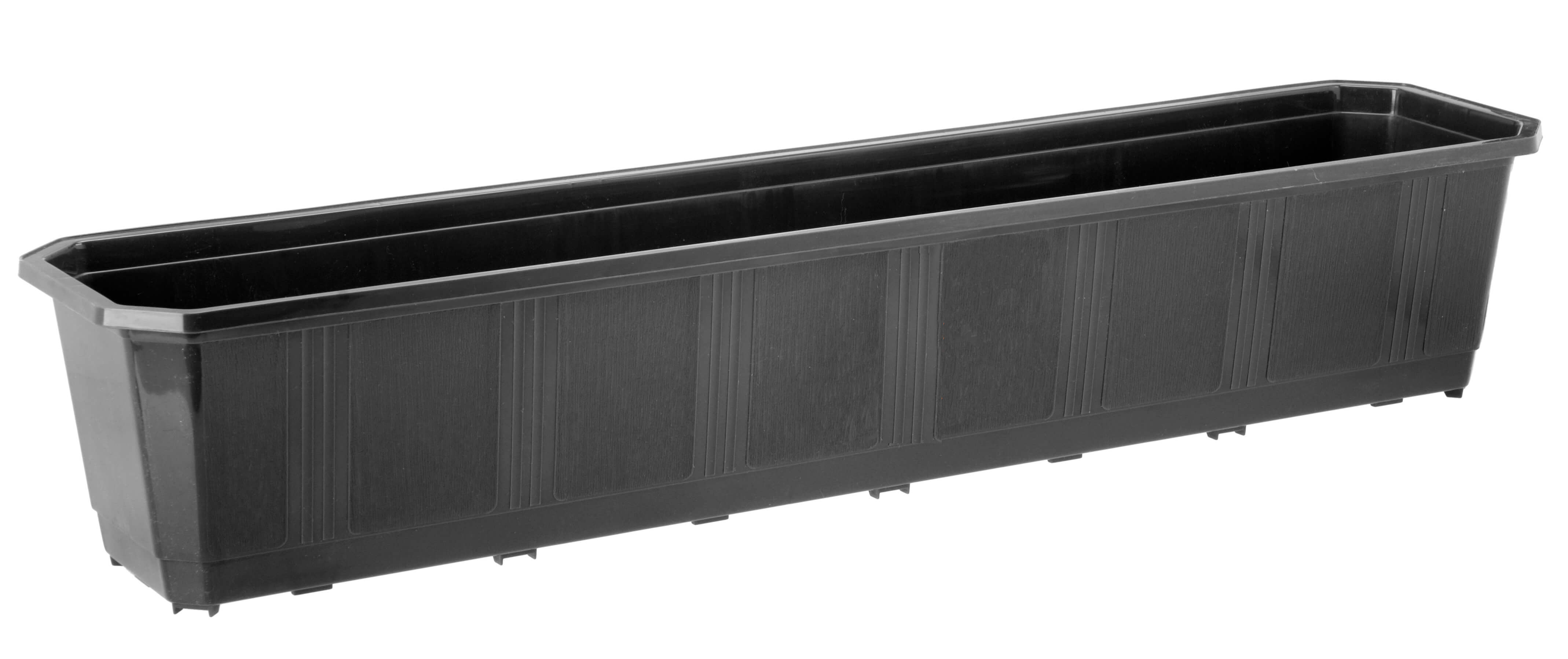 Doniczka balkonowa na kwiaty Trani 80 cm, grafit