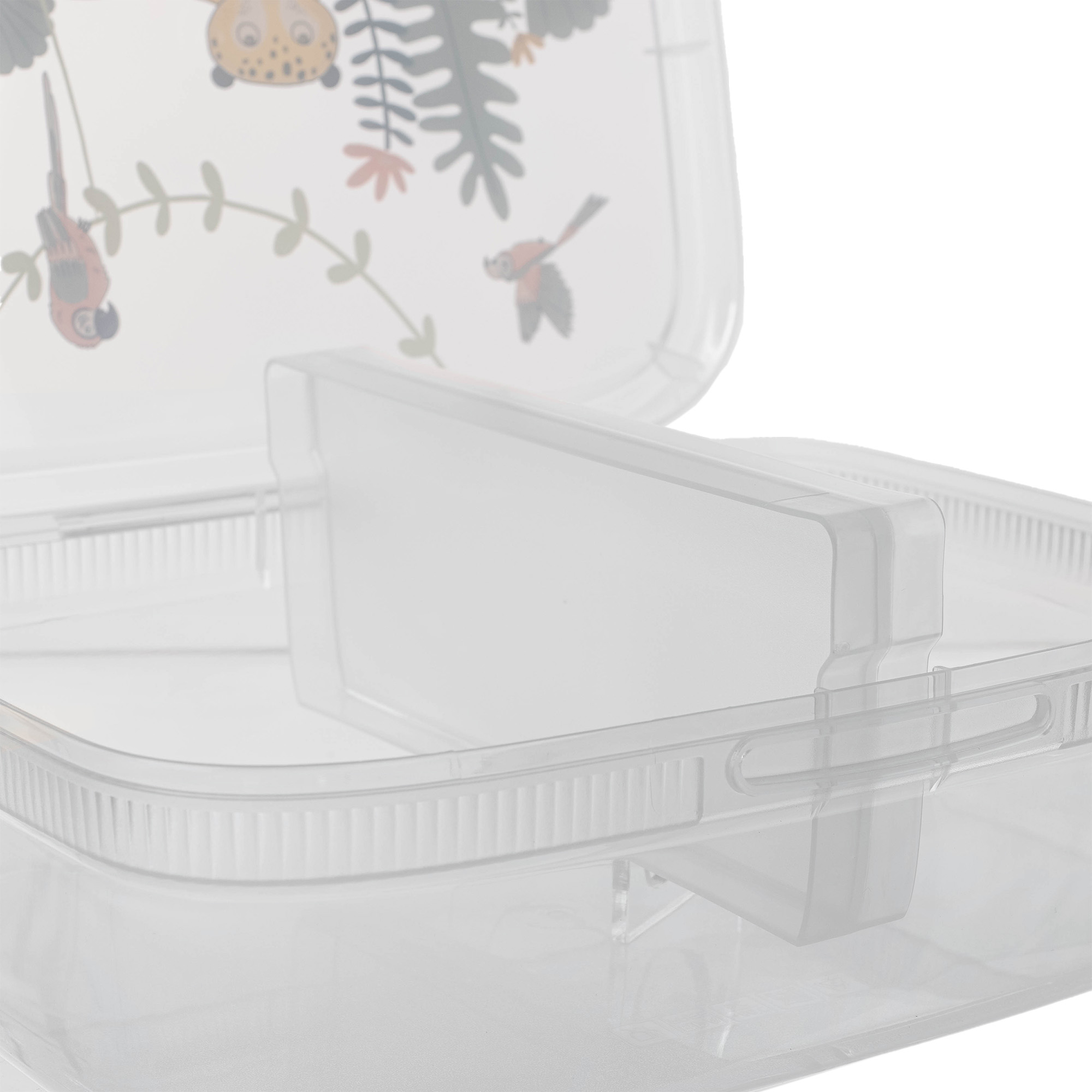 Pojemnik na żywność CURVER Snap Box prostokątny z przegrodą 1.8L