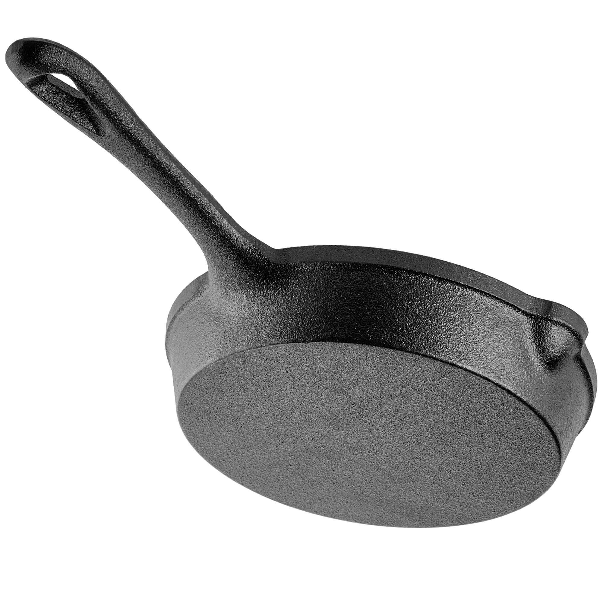 Zestaw patelni żeliwnych Prese 15 cm + 20 cm + 25 cm + 30 cm czarny