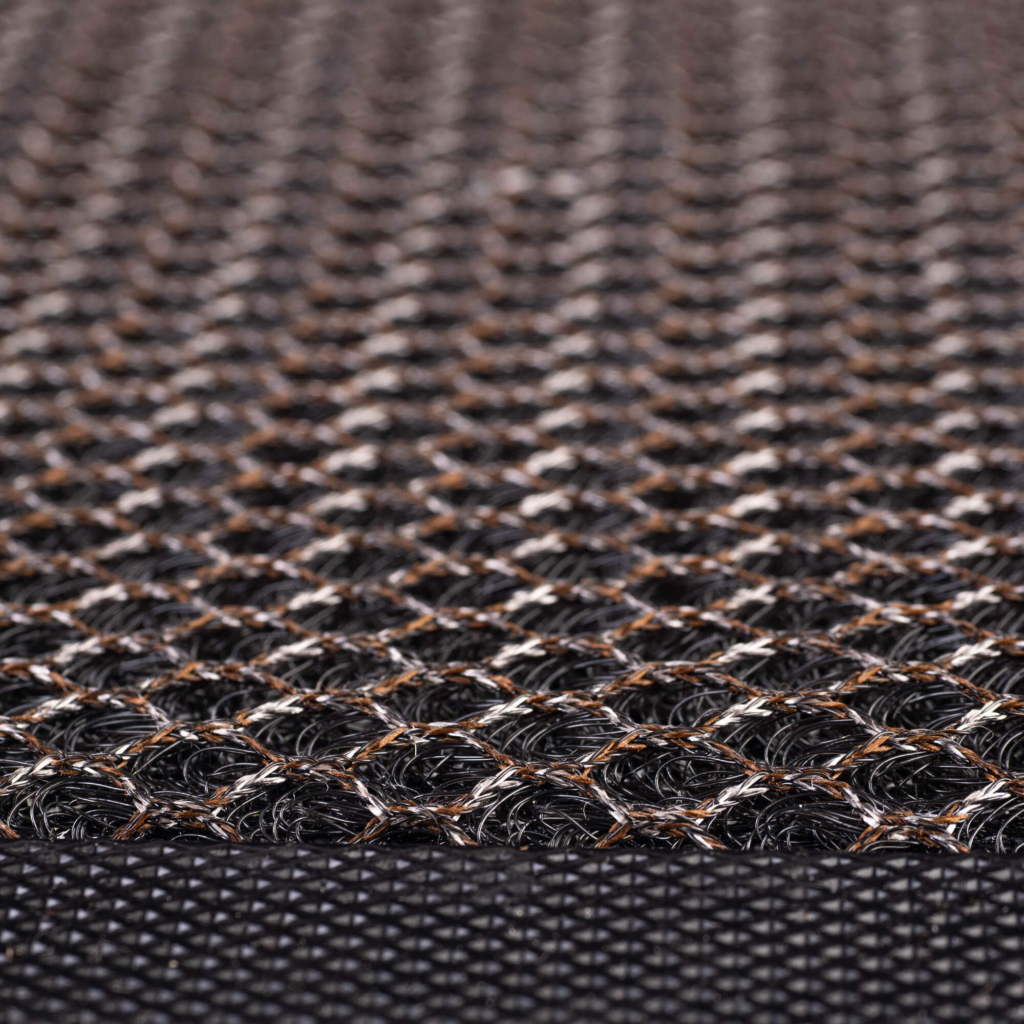 Wycieraczka pod drzwi Feyt 75 x 45 cm brązowa