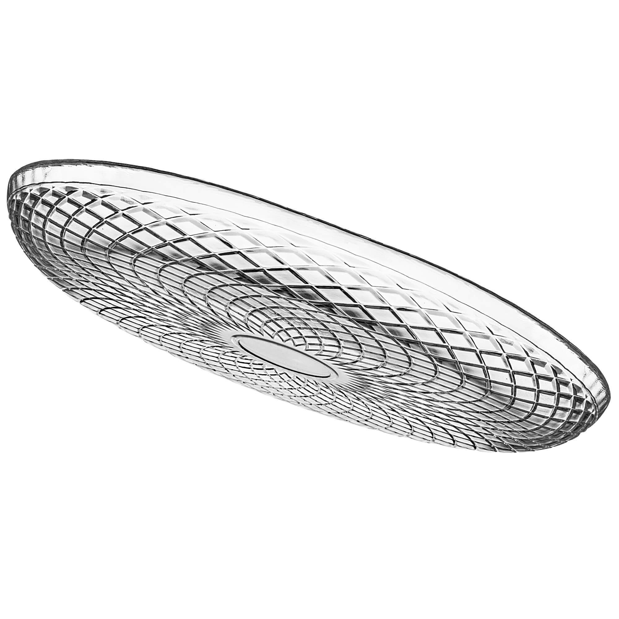 Talerz szklany Qualso 30 cm 6 szt.