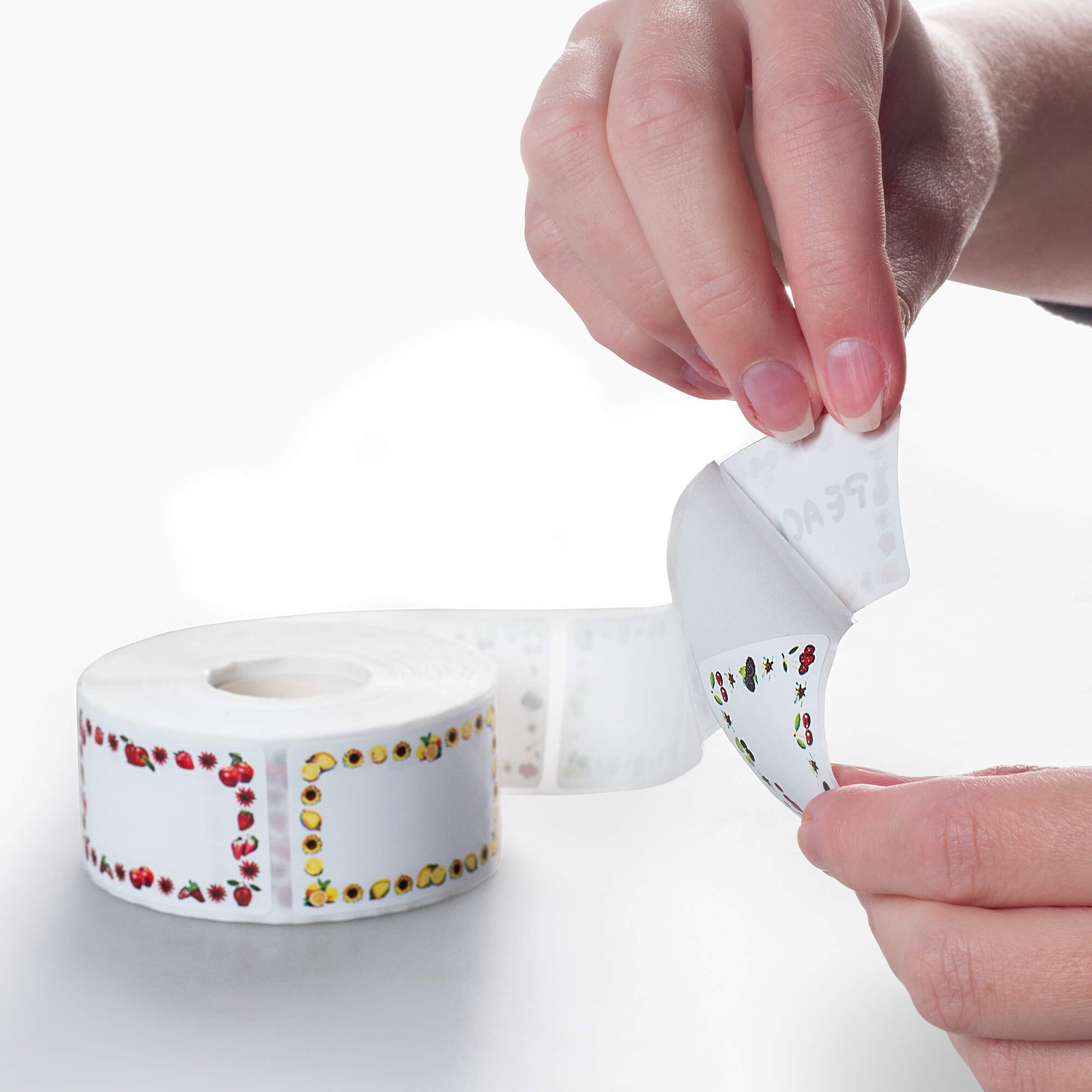 Etykiety samoprzylepne Sefro 5 x 3 cm kolorowe 500 szt.